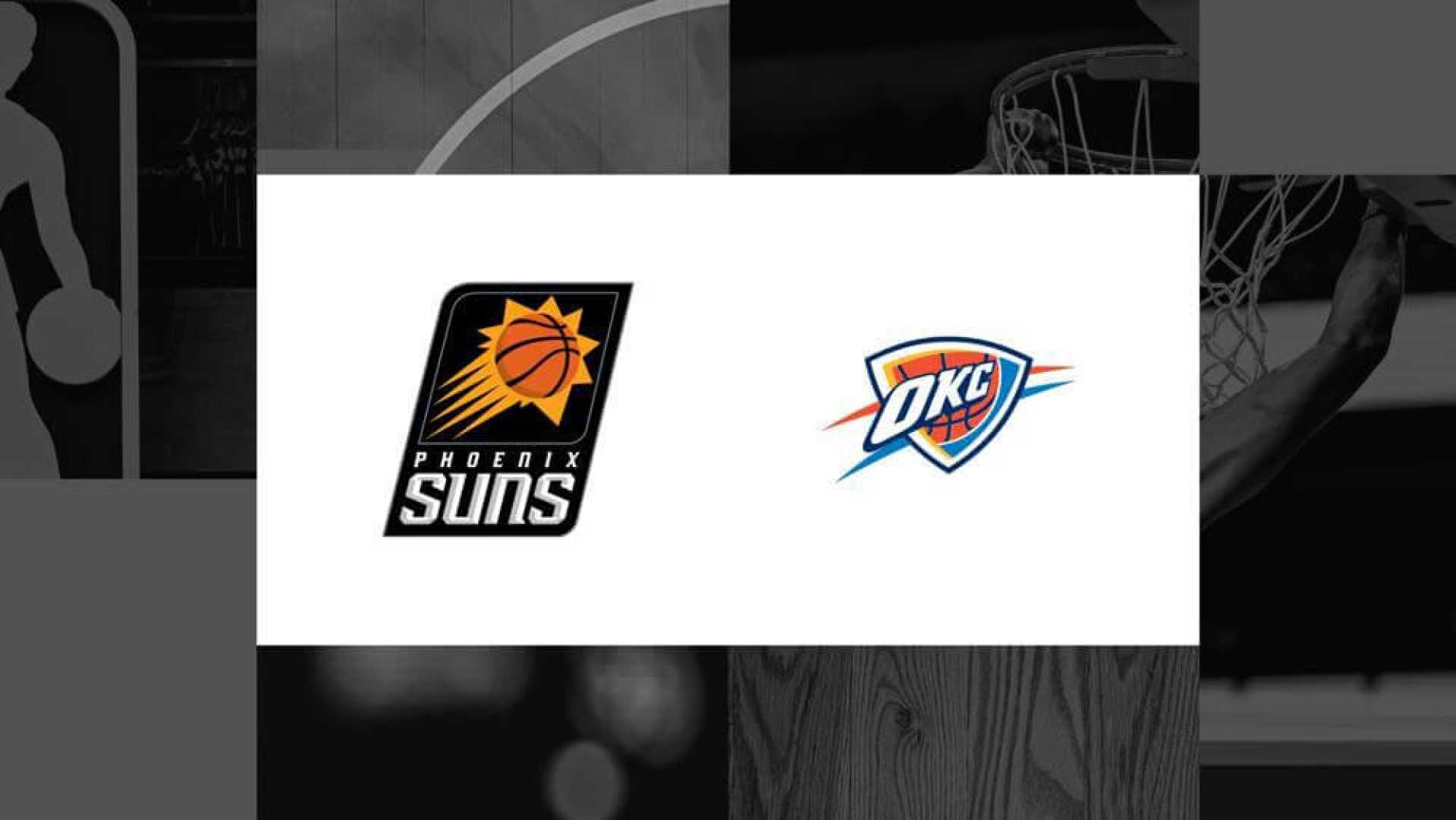 Phoenix Suns Vs Oklahoma City Thunder