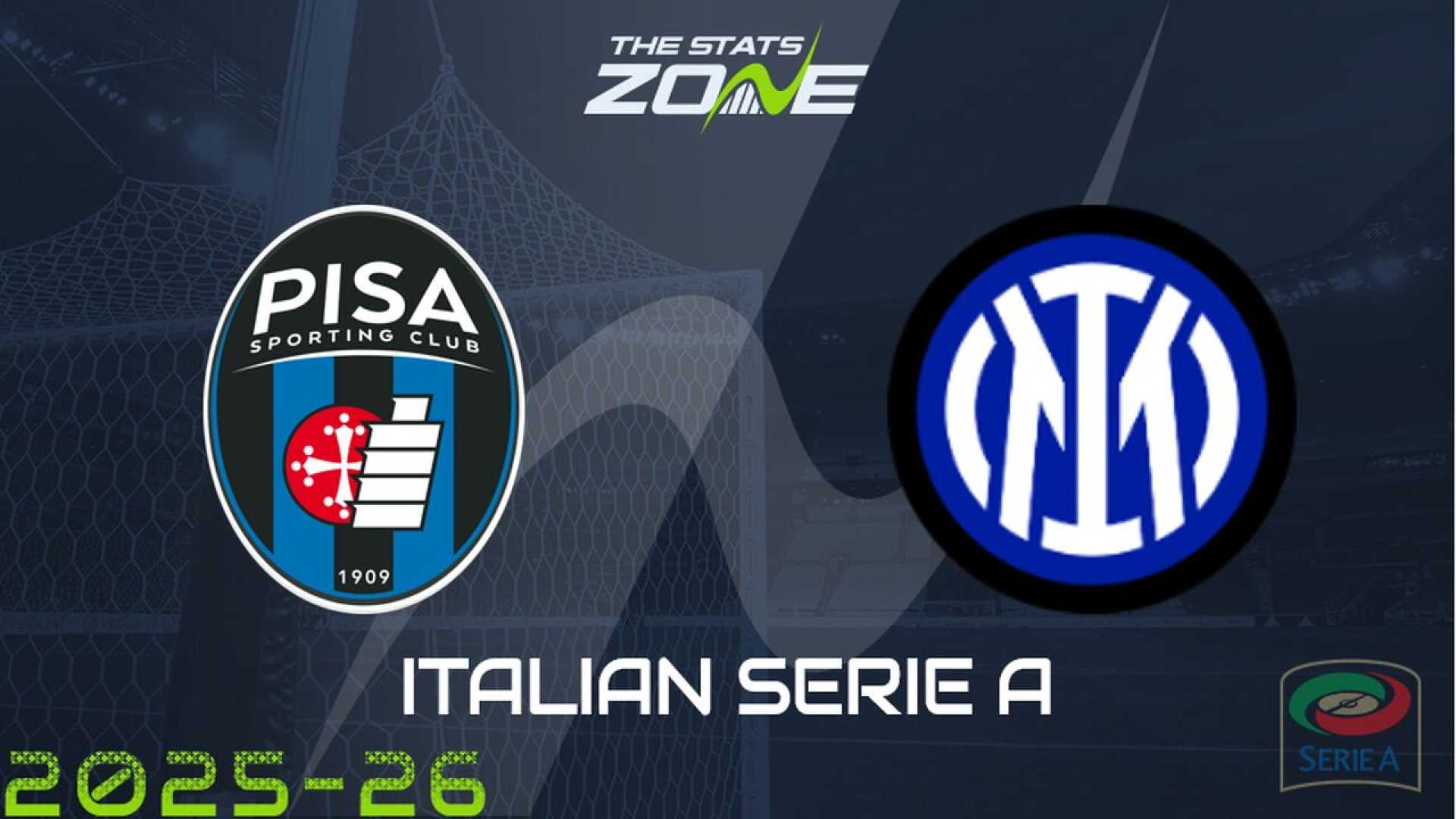 Pisa Vs Inter Serie A Match