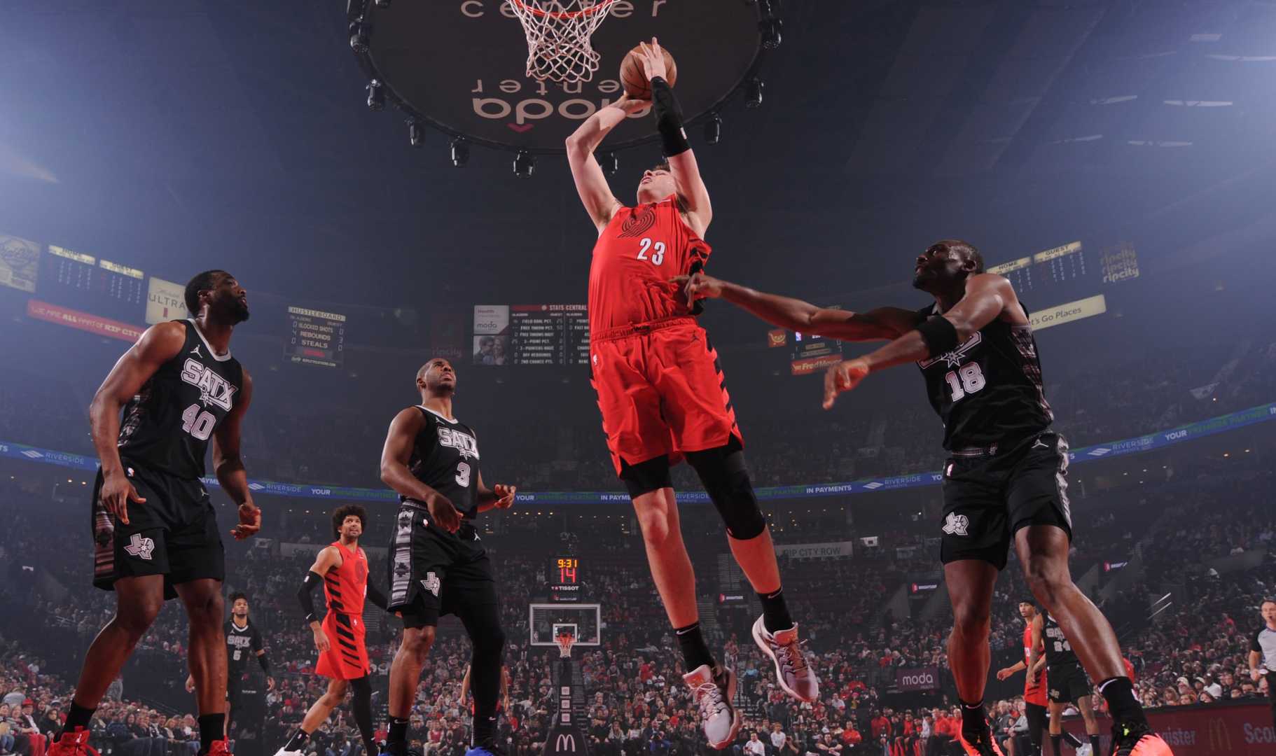 Portland Trail Blazers San Antonio Spurs Game