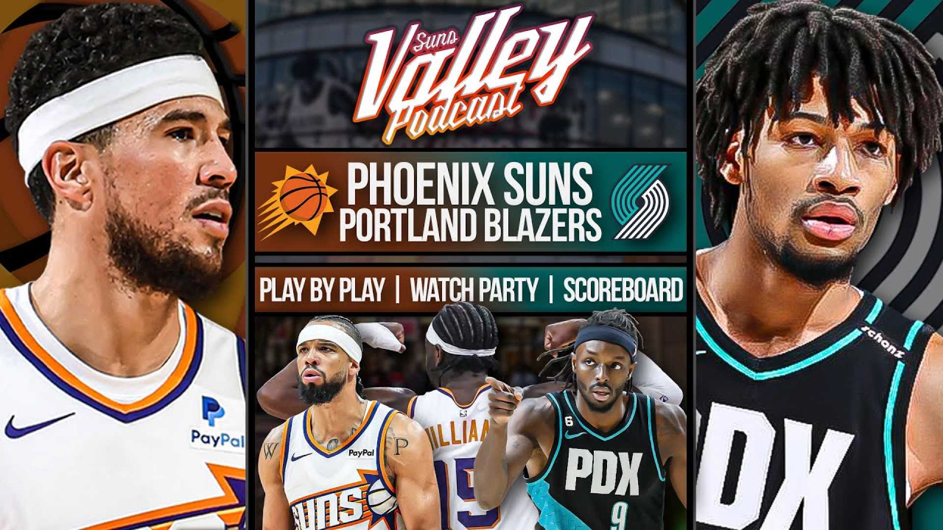 Portland Trail Blazers Vs Phoenix Suns