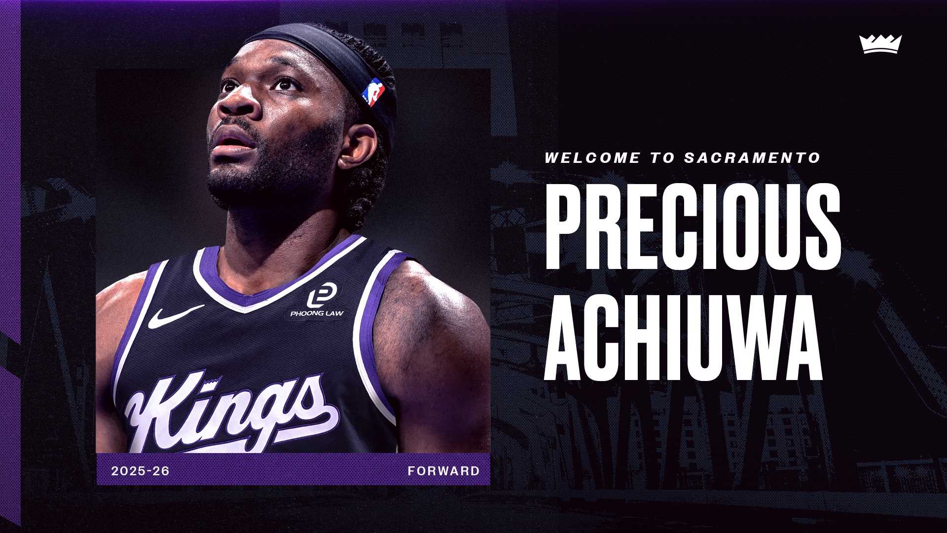 Precious Achiuwa Sacramento Kings Basketball