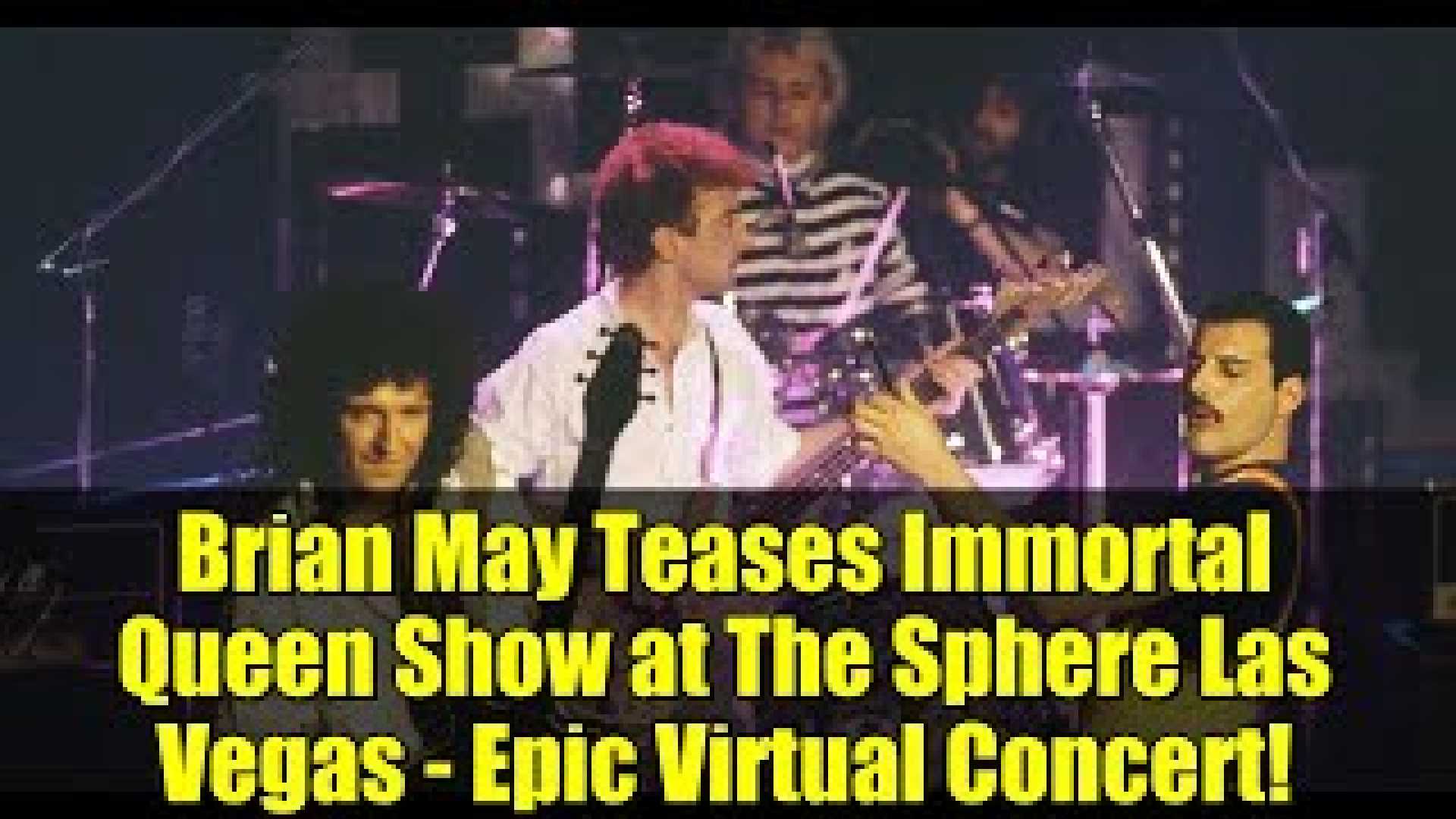 Queen Las Vegas Sphere Announcement