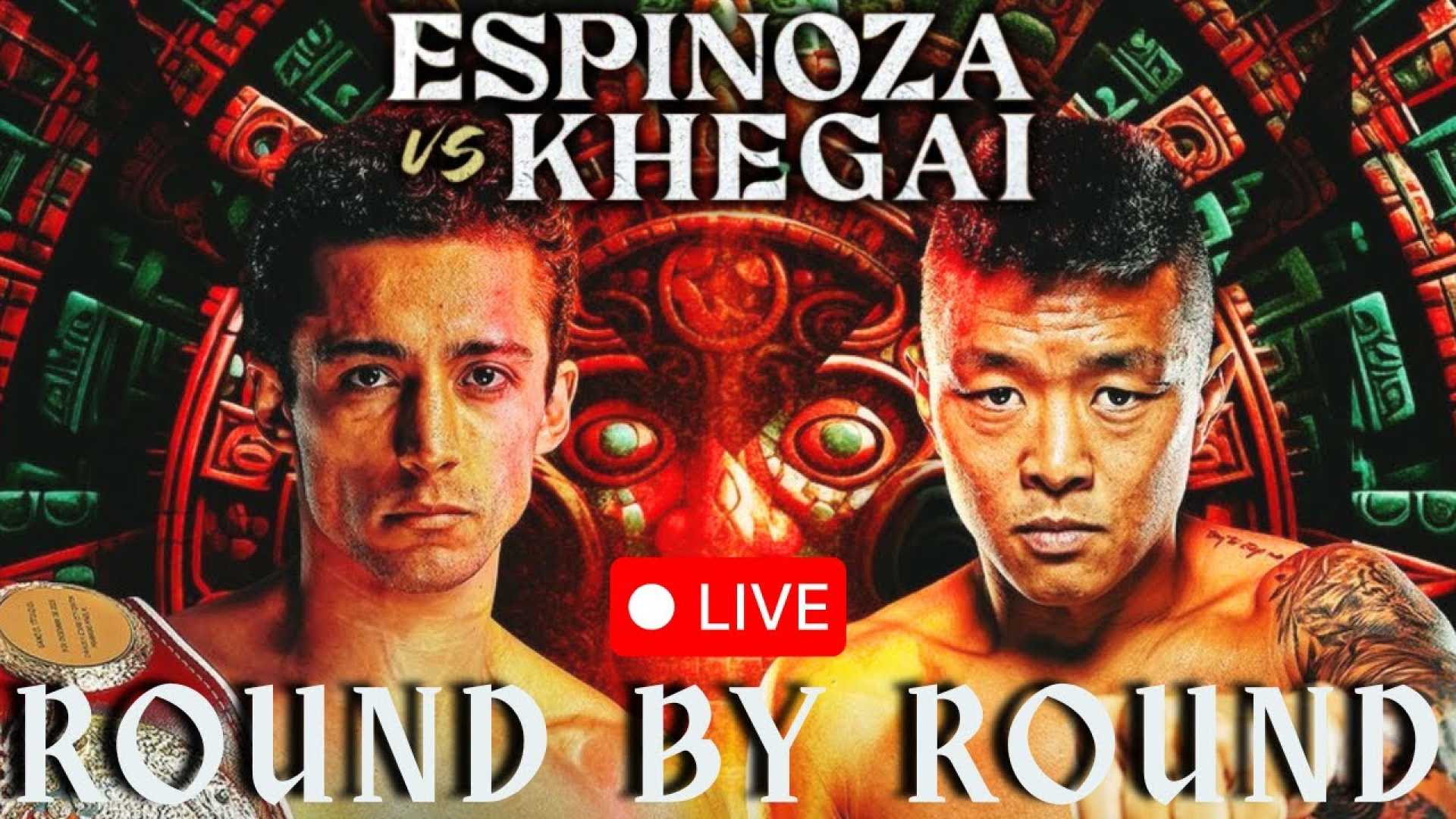Rafael Espinoza Arnold Khegai Boxing Fight