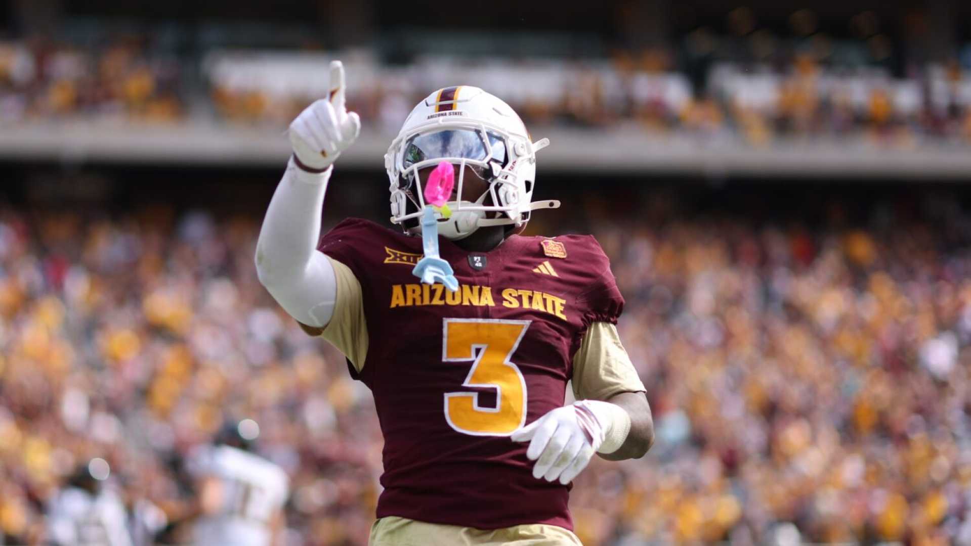 Raleek Brown Arizona State Football Touchdown Celebration