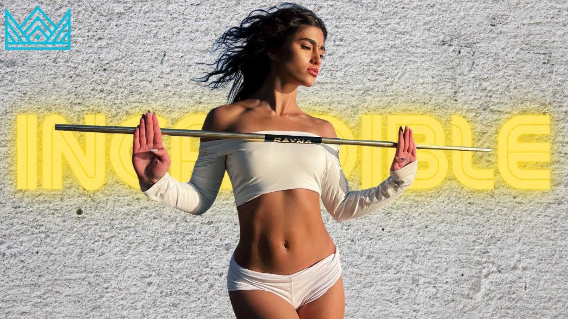 Rayna Vallandingham Taekwondo Training Video