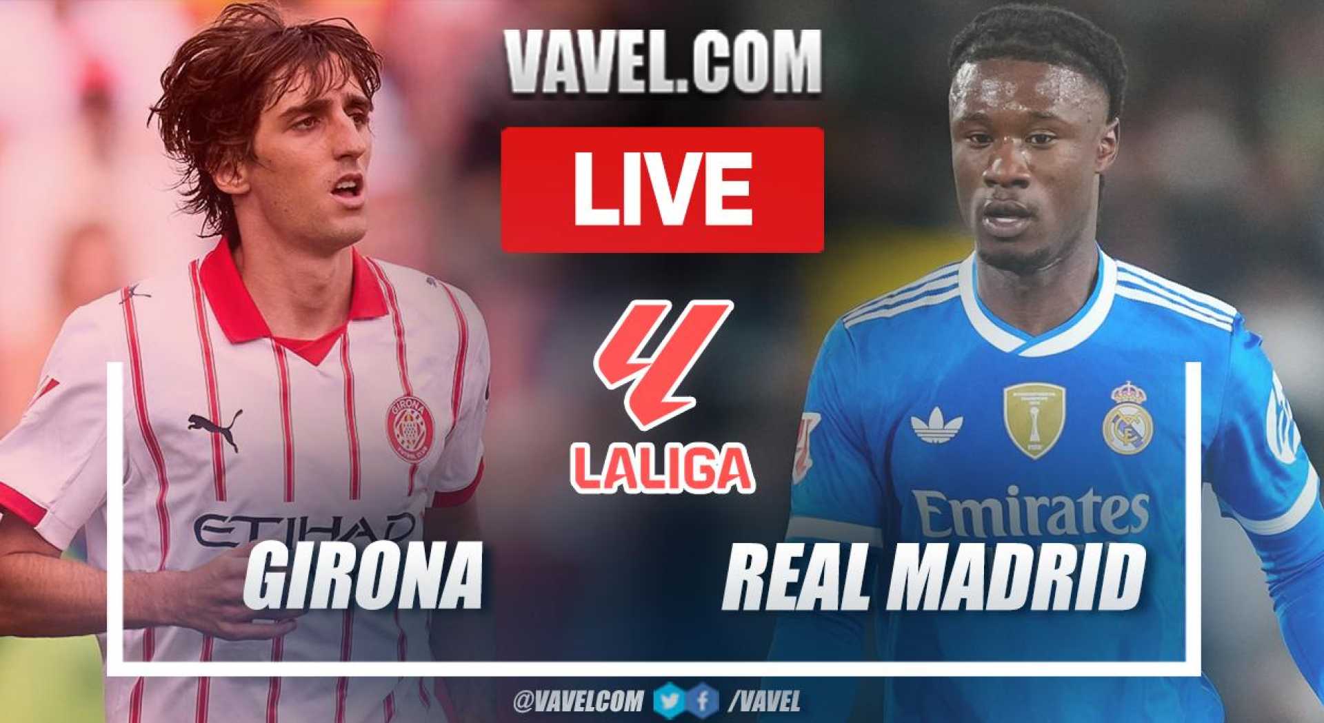 Real Madrid Girona Laliga Match