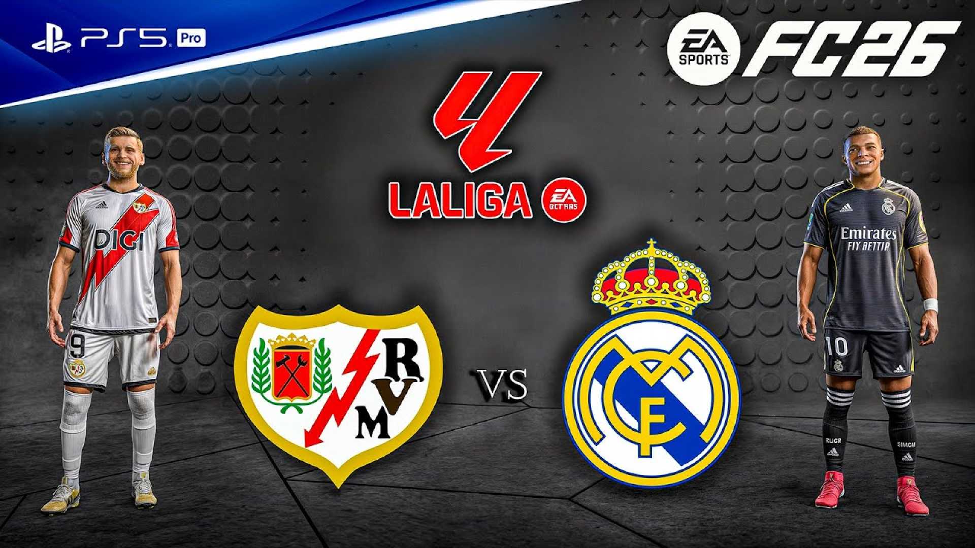 Real Madrid Vs Rayo Vallecano Football Match