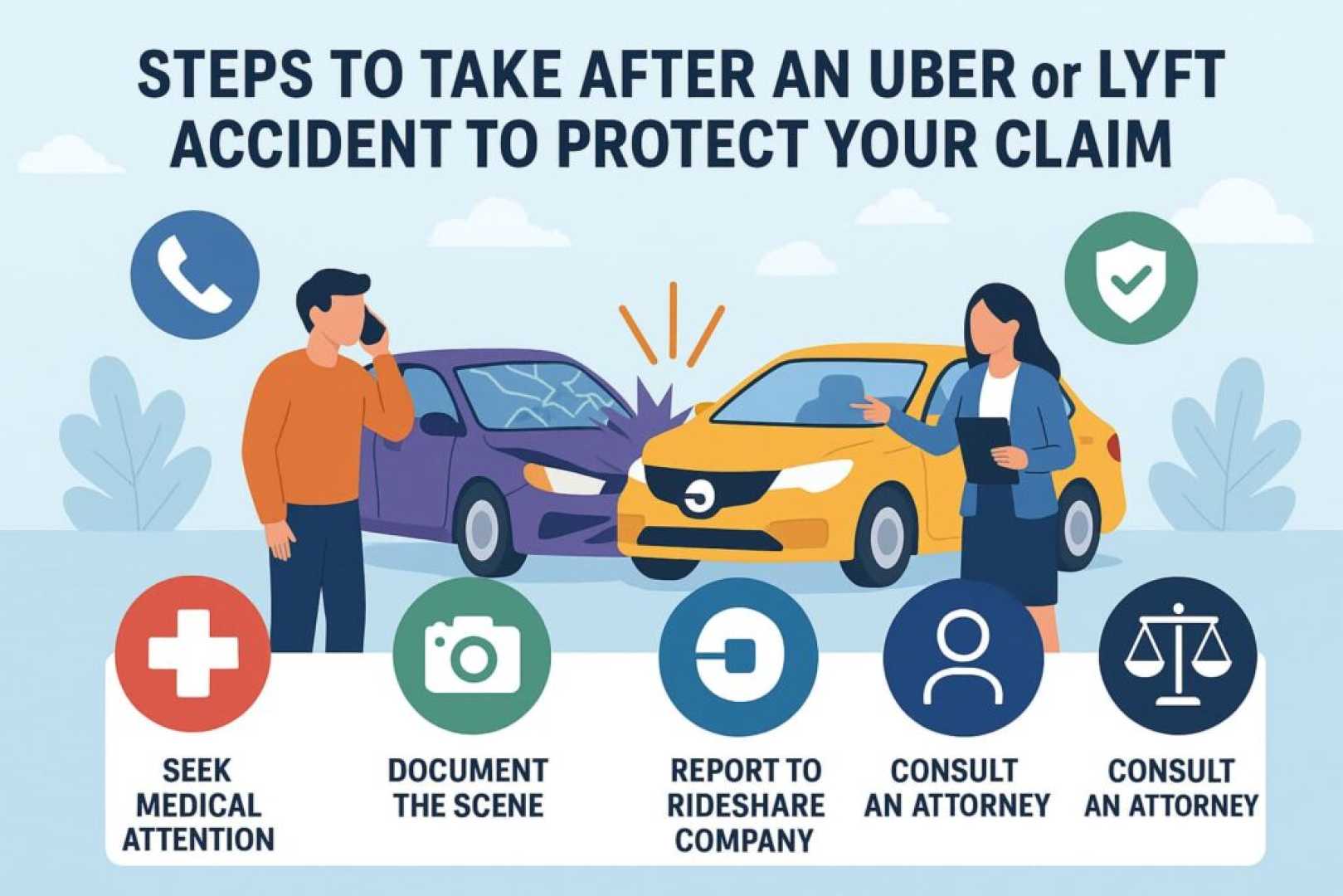 Rideshare Accidents Uber Lyft Legal Advice
