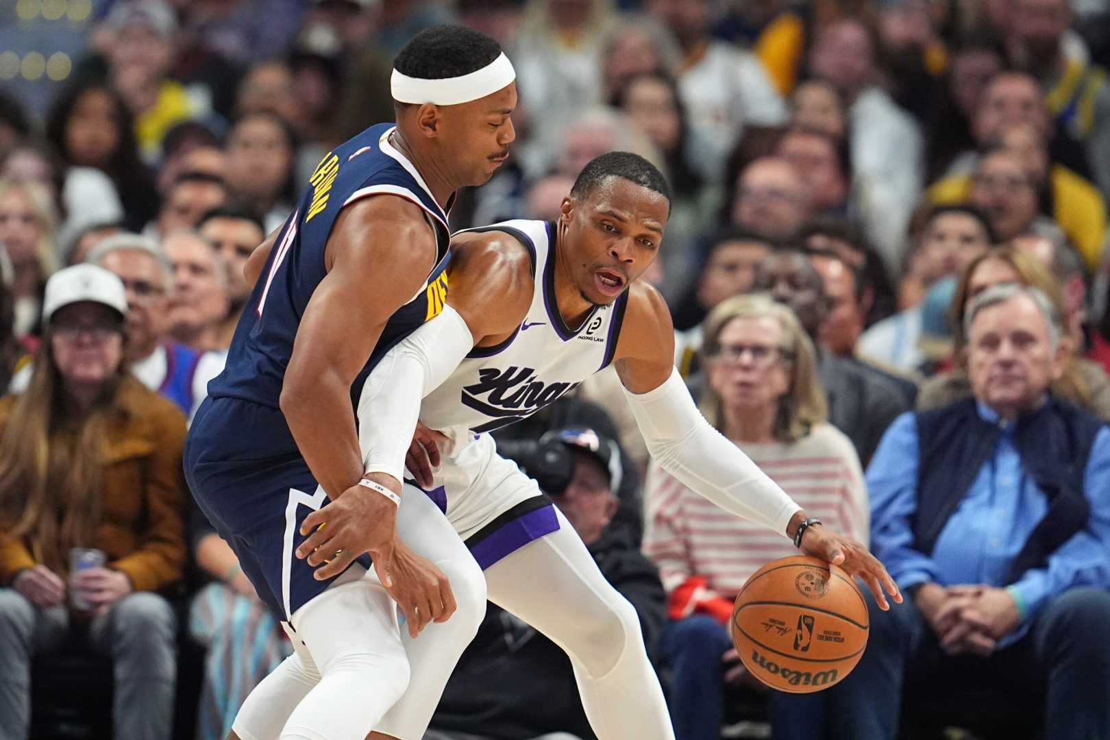 Russell Westbrook Nba Game Denver