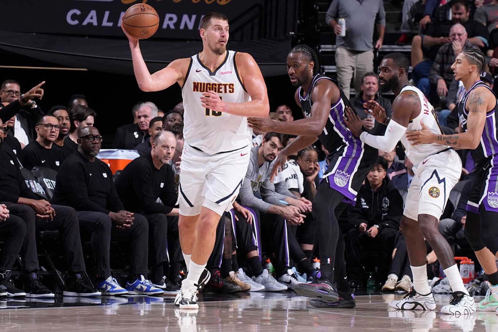 Sacramento Kings Denver Nuggets Nba Game