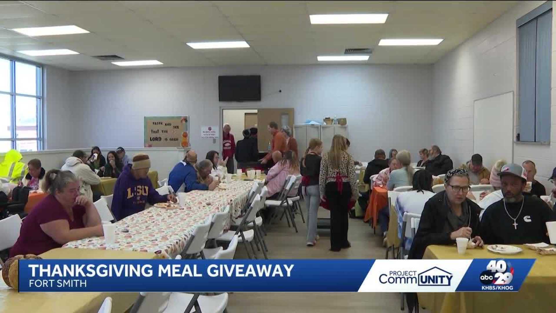 Salvation Army Fort Smith Thanksgiving Food Assistance