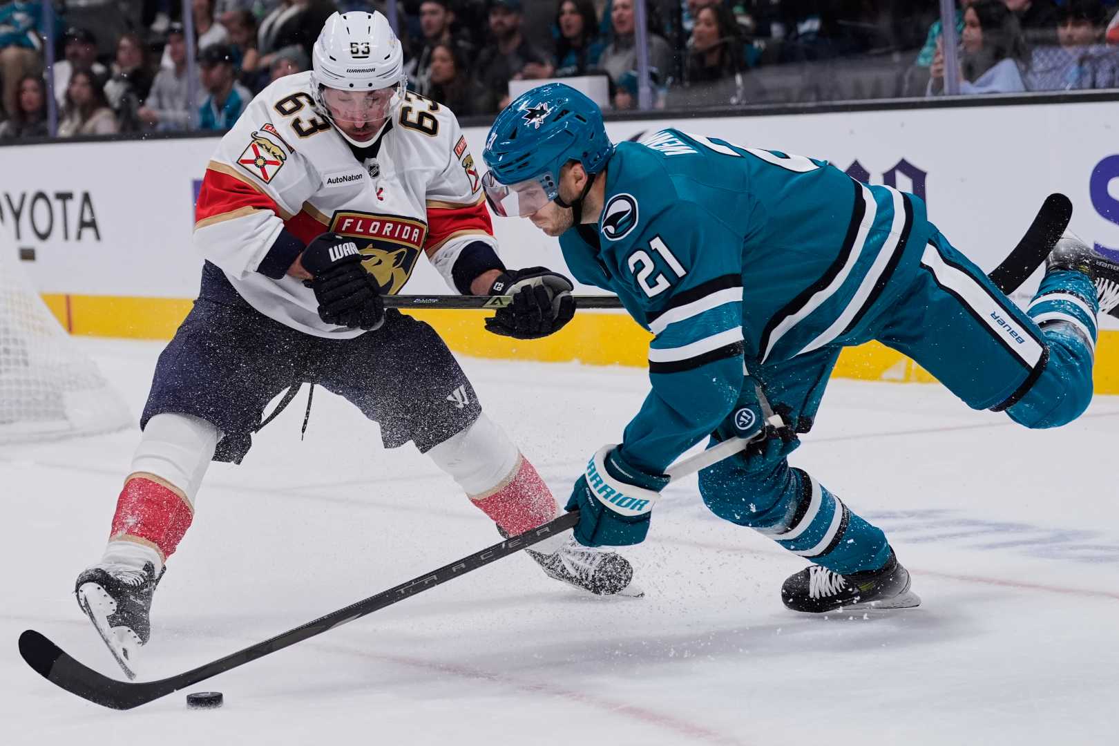 San Jose Sharks Vs Florida Panthers Hockey Game