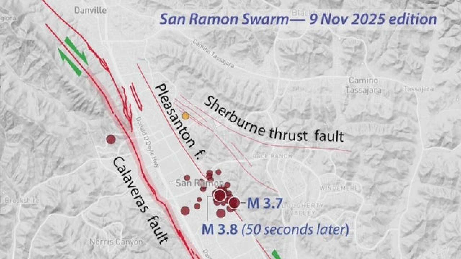 San Ramon Earthquake November 2025