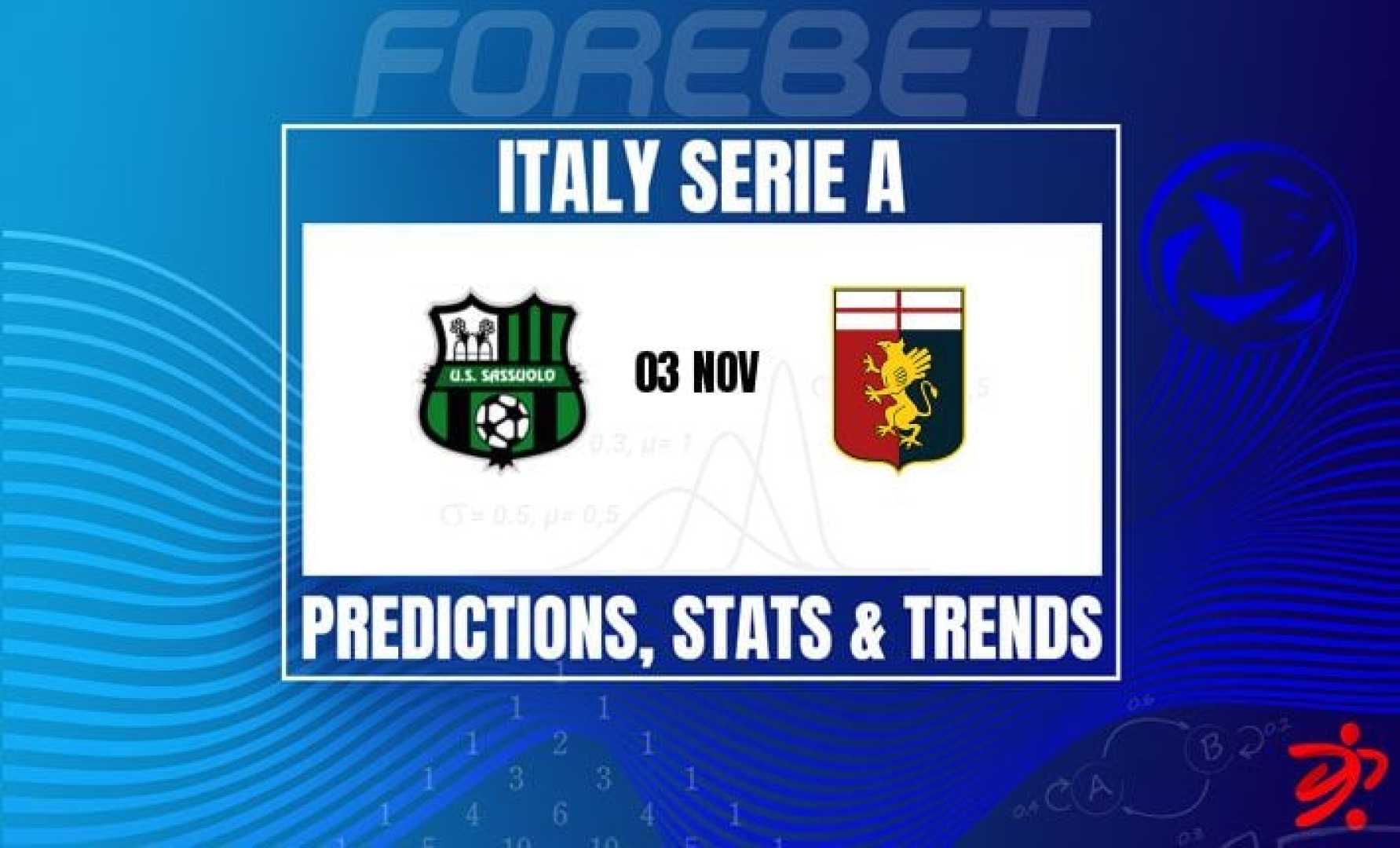 Sassuolo Vs Genoa Serie A Match Preview
