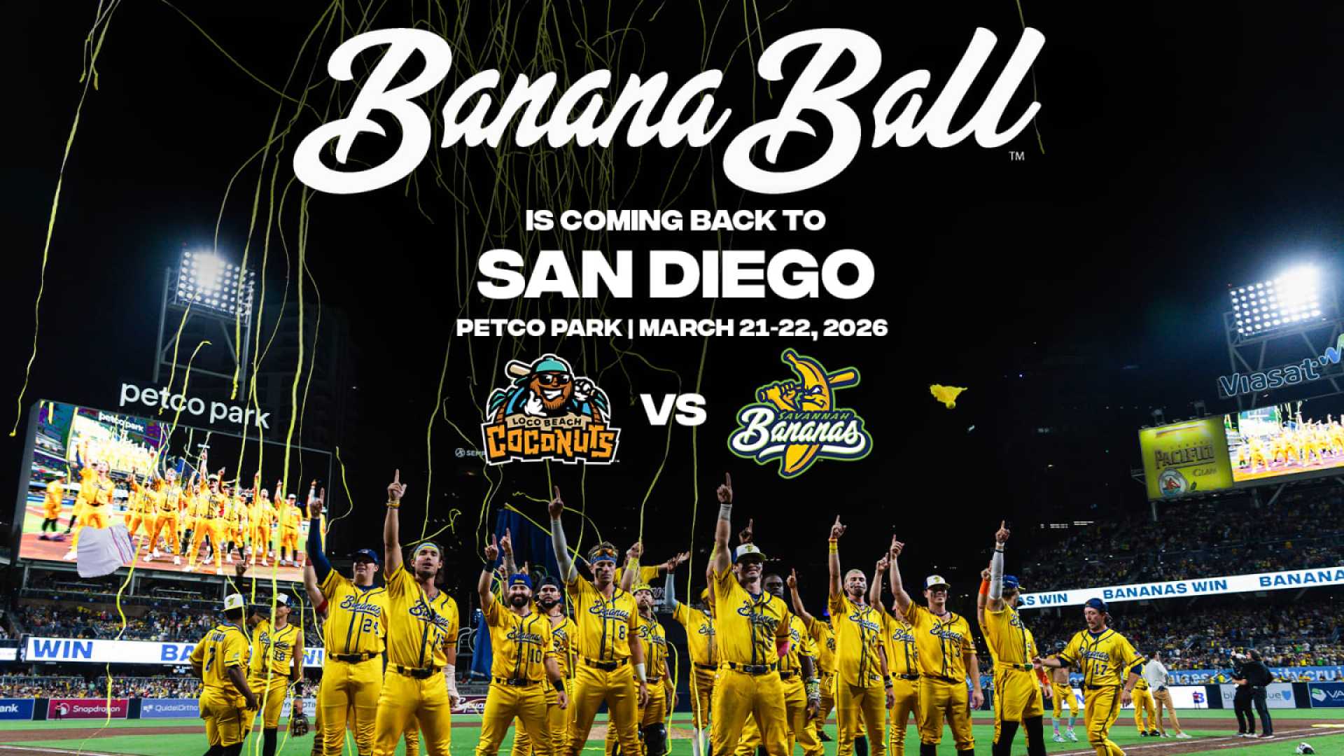 Savannah Bananas Baseball Team Tickets