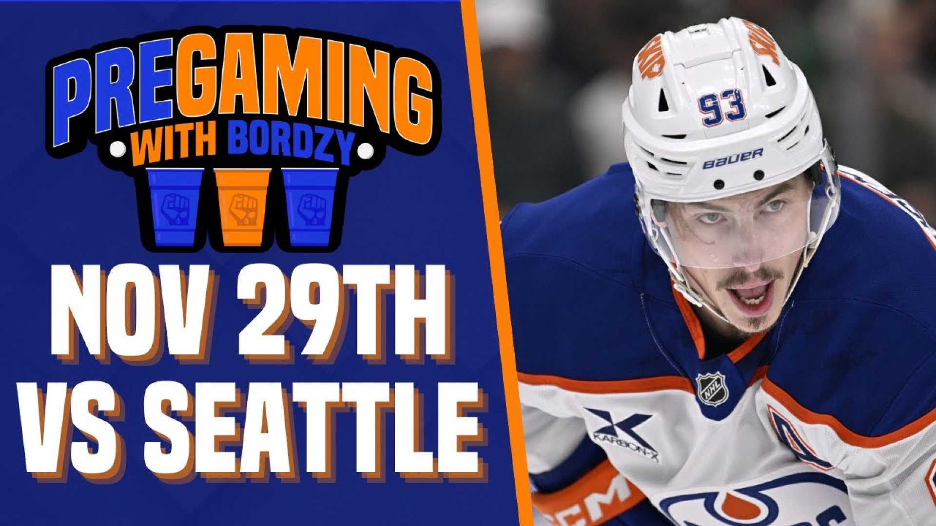 Seattle Kraken Vs Edmonton Oilers