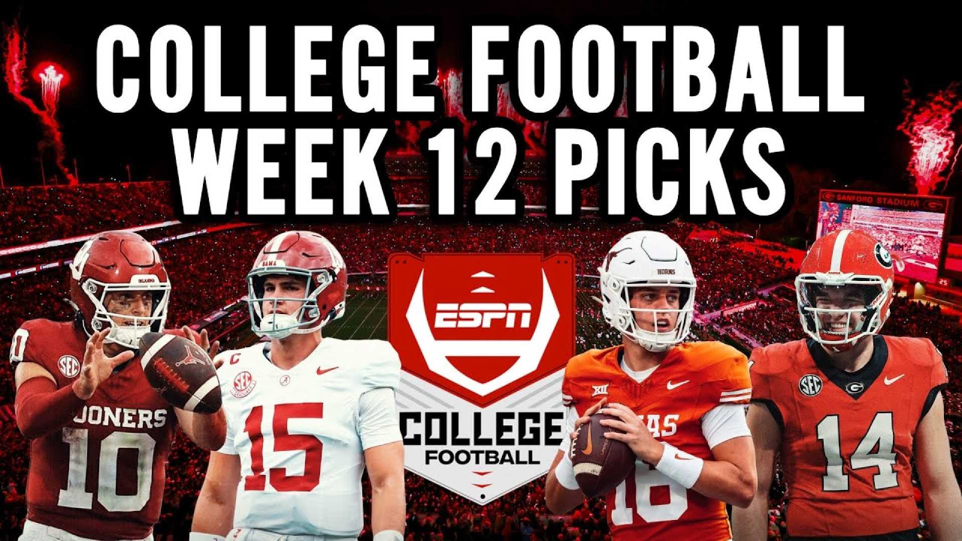 Sec Football Week 12 2023