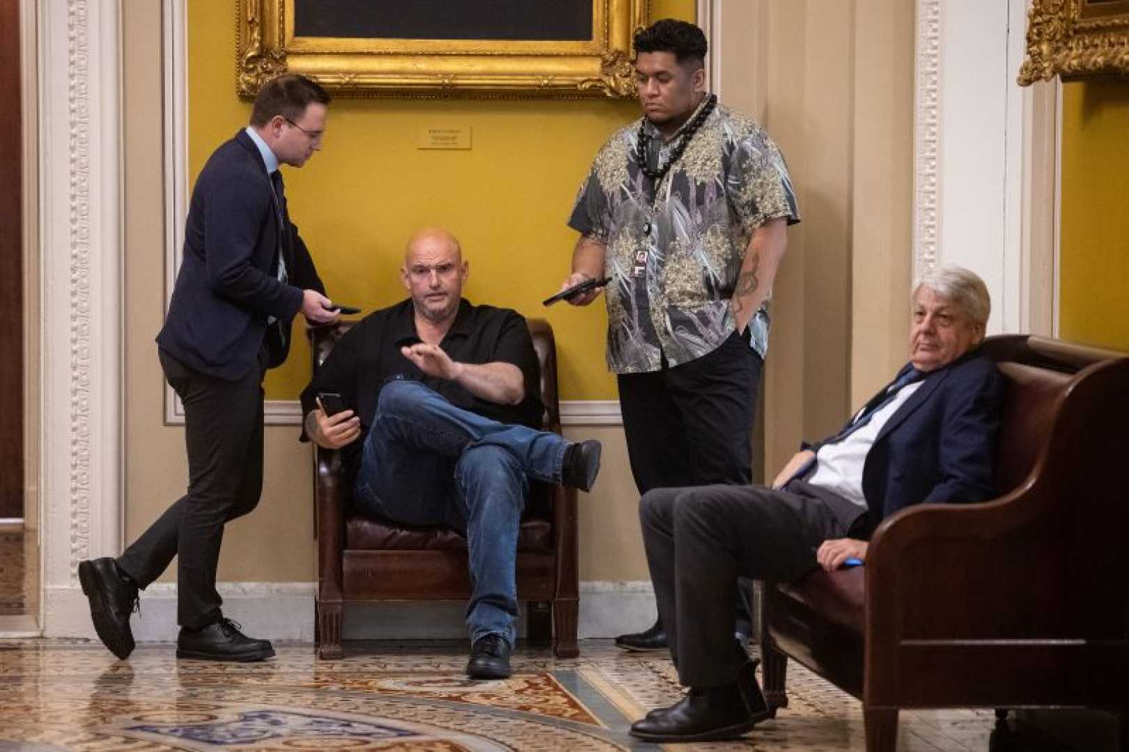 Sen. John Fetterman Us Capitol October 2025