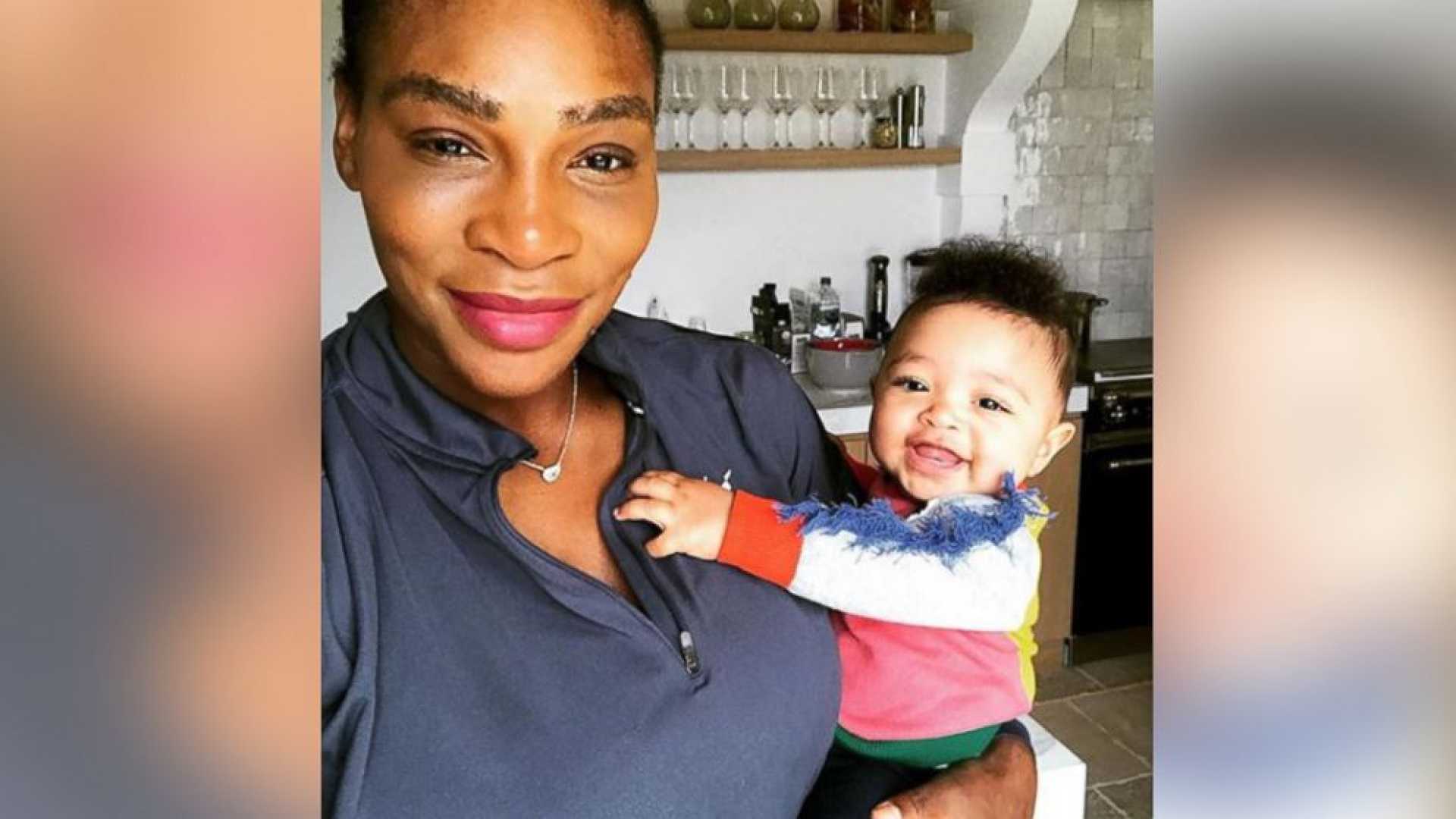 Serena Williams Daughter Olympia Ohanian