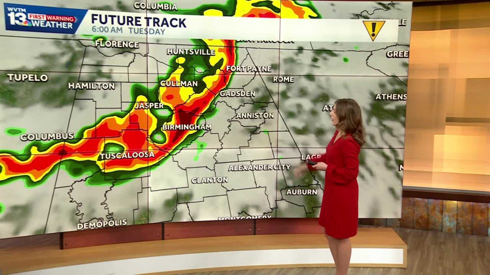 Severe Weather Alabama Thanksgiving