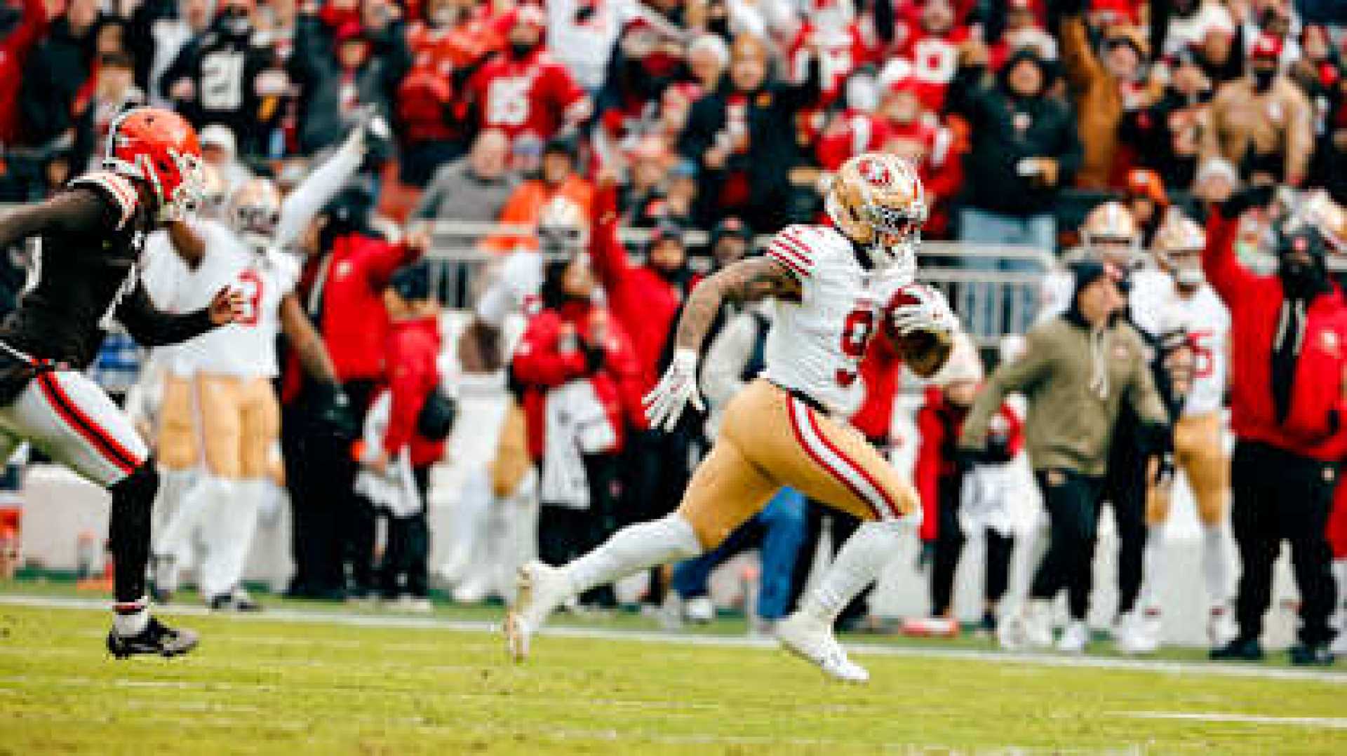 Skyy Moore Christian Mccaffrey San Francisco 49ers