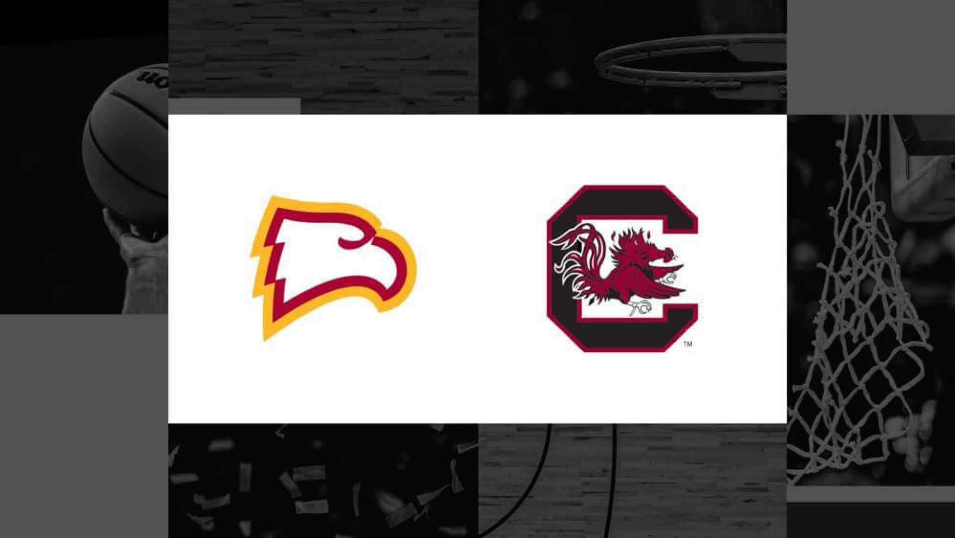 South Carolina Gamecocks Women's Basketball Winthrop Eagles