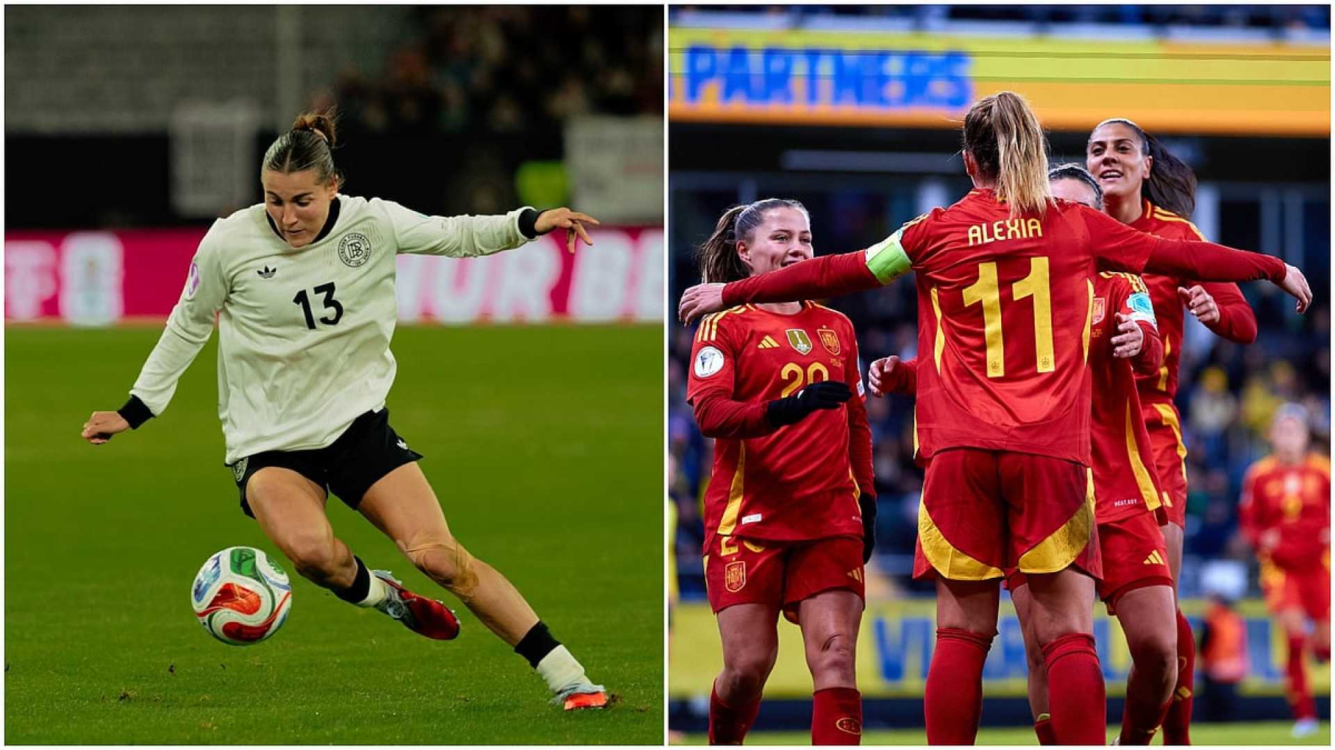 Spain Germany Women's Football Championship 2025