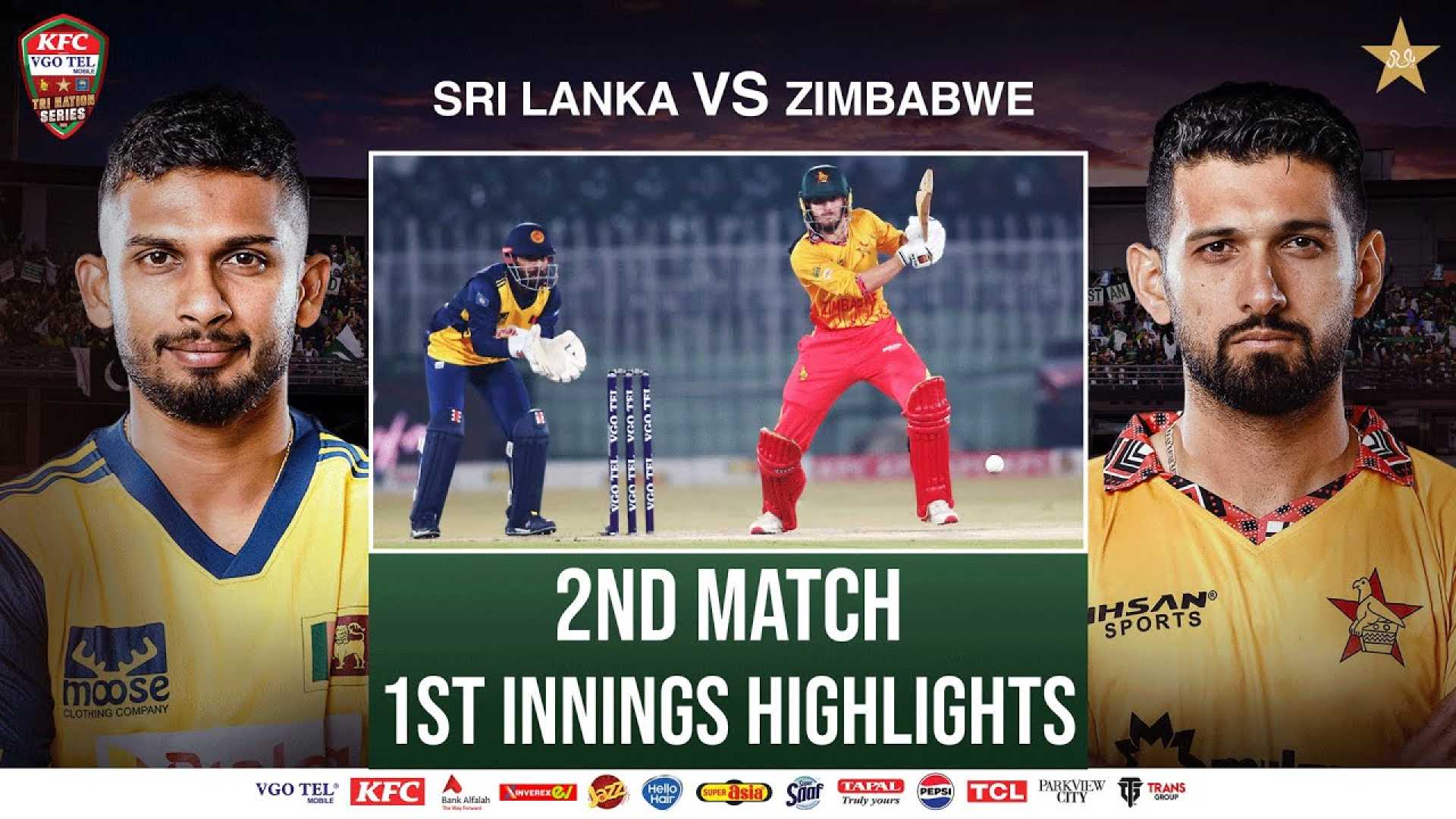 Sri Lanka Vs Zimbabwe T20 Match