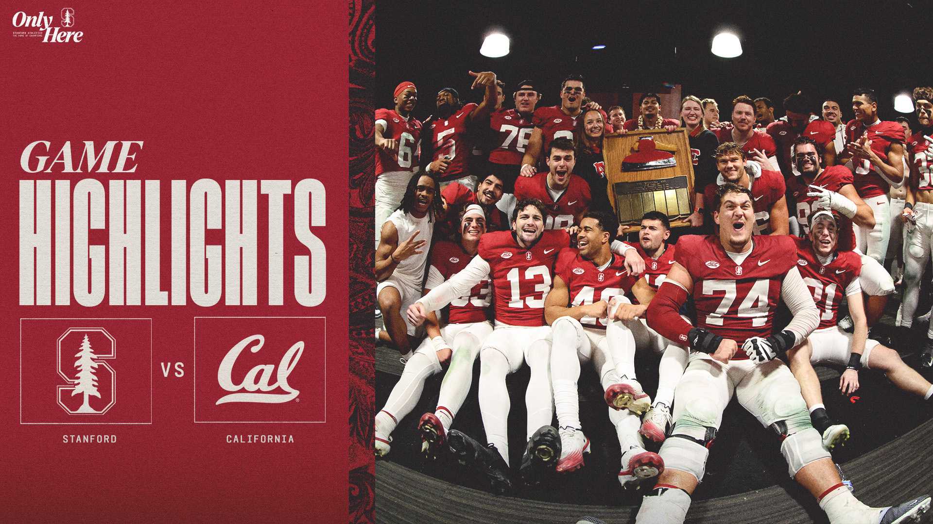 Stanford Vs California Football Game