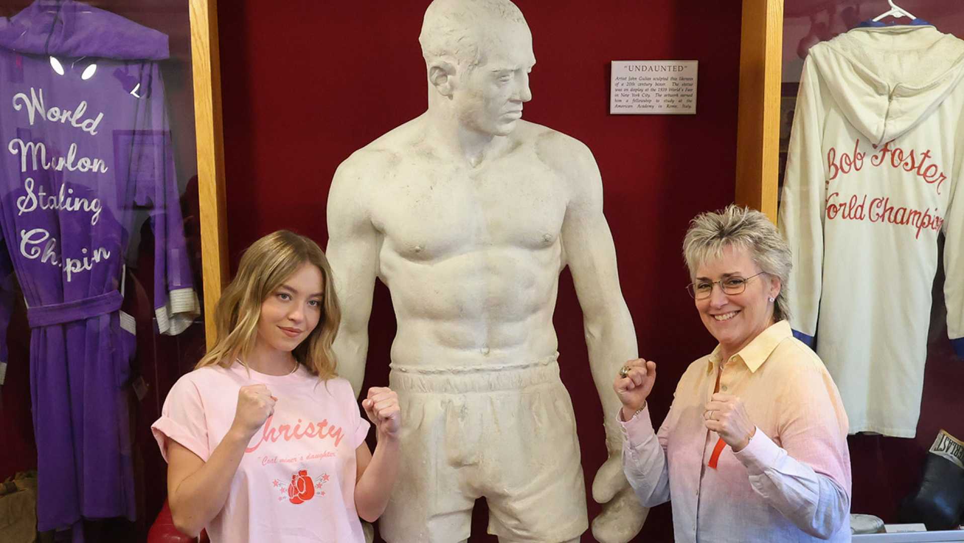 Sydney Sweeney Boxing Training For Christy Martin