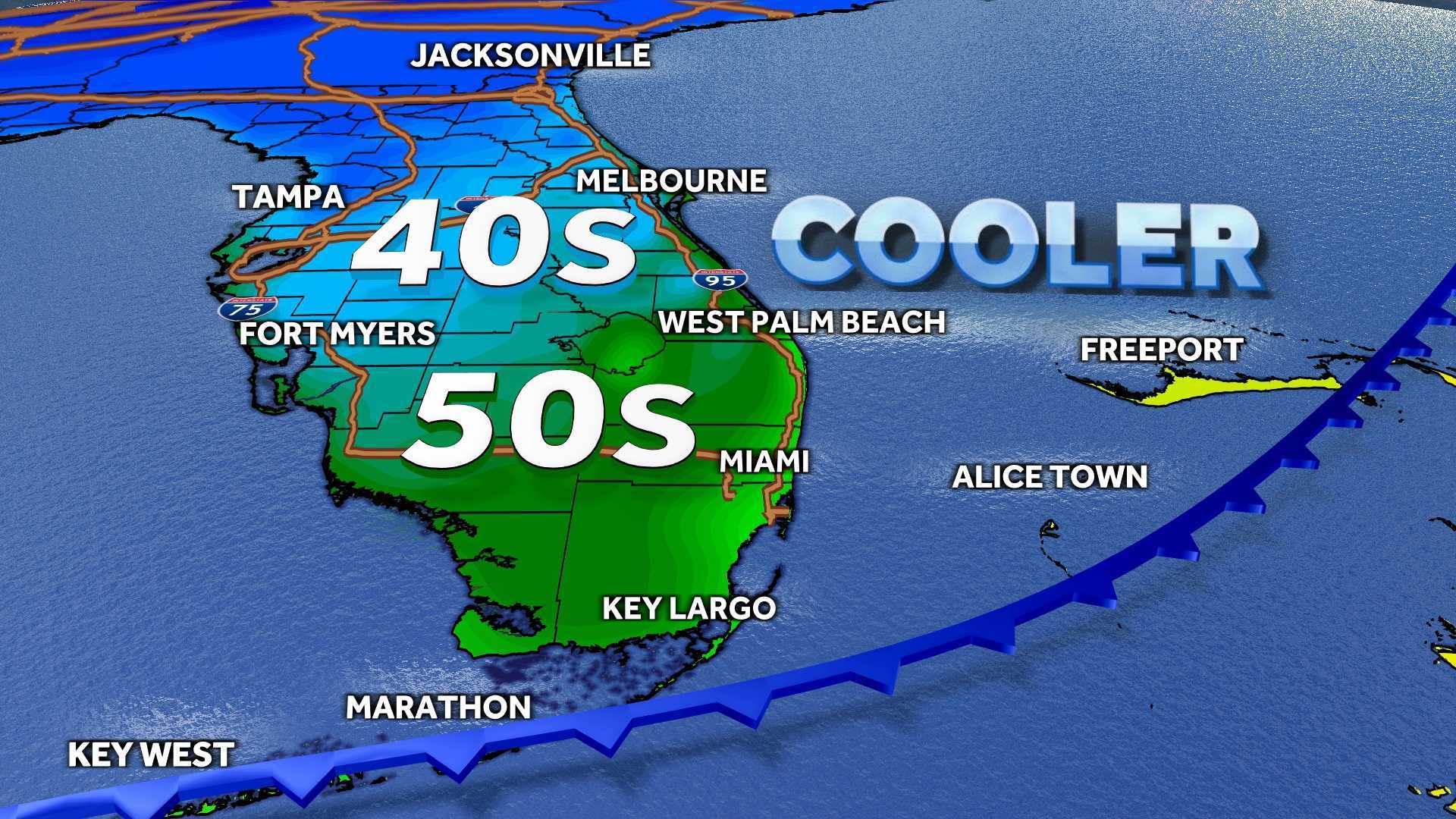 Tampa Bay Cold Front Weather