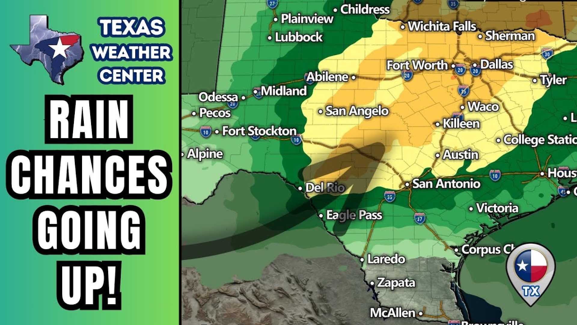 Texas Storms Weather Forecast