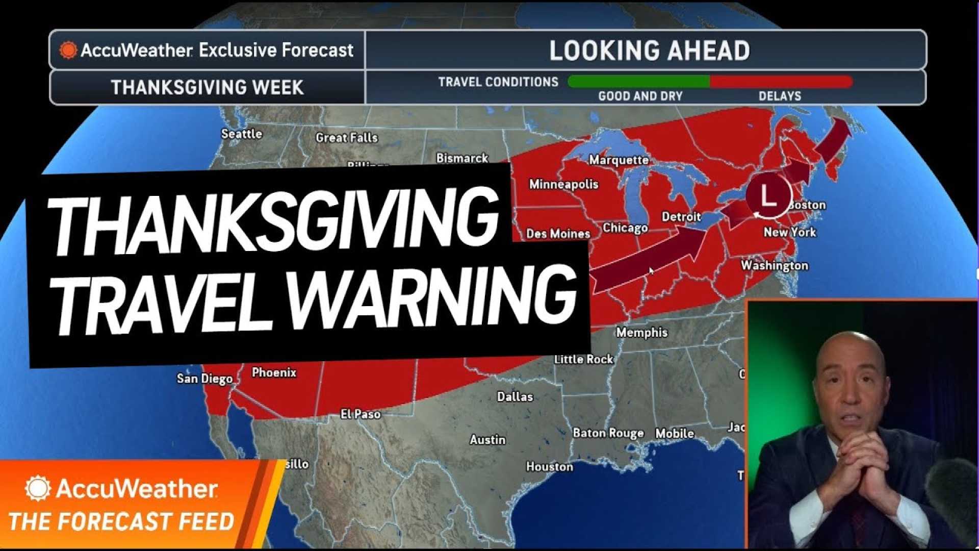 Thanksgiving Travel Weather Conditions Overview