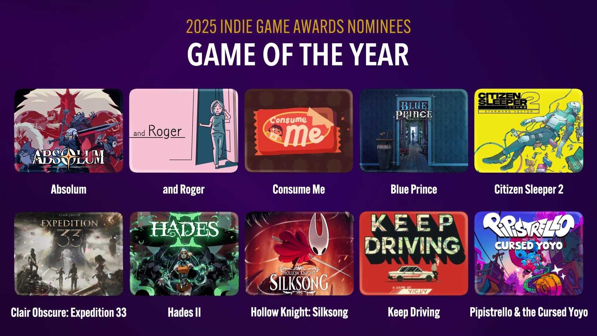 The Game Awards 2025 Nominees