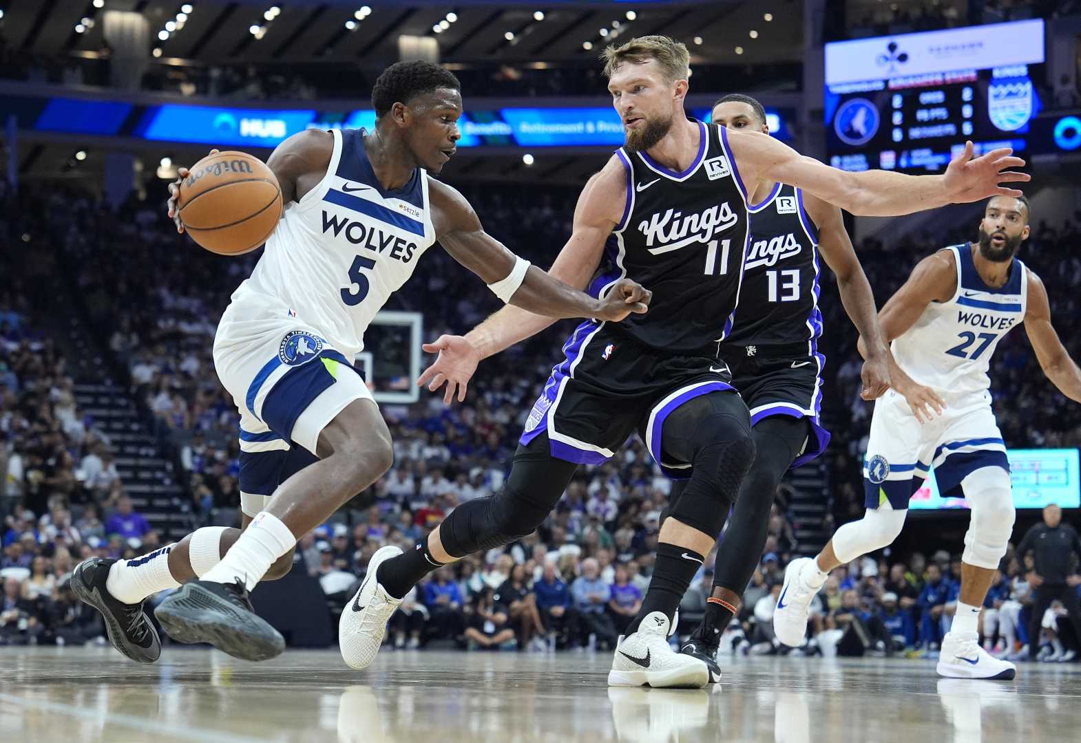 Timberwolves Kings Nba Game