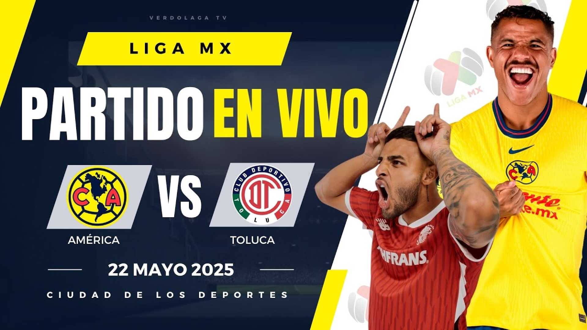 Toluca America Liga Mx 2025 Match