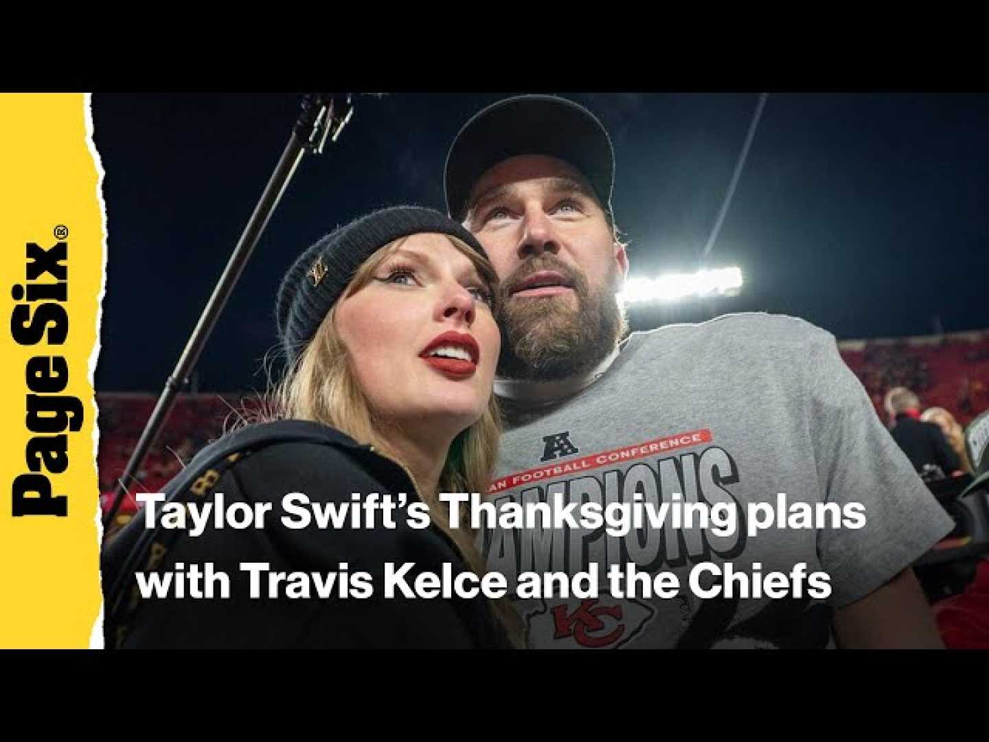 Travis Kelce Taylor Swift Thanksgiving