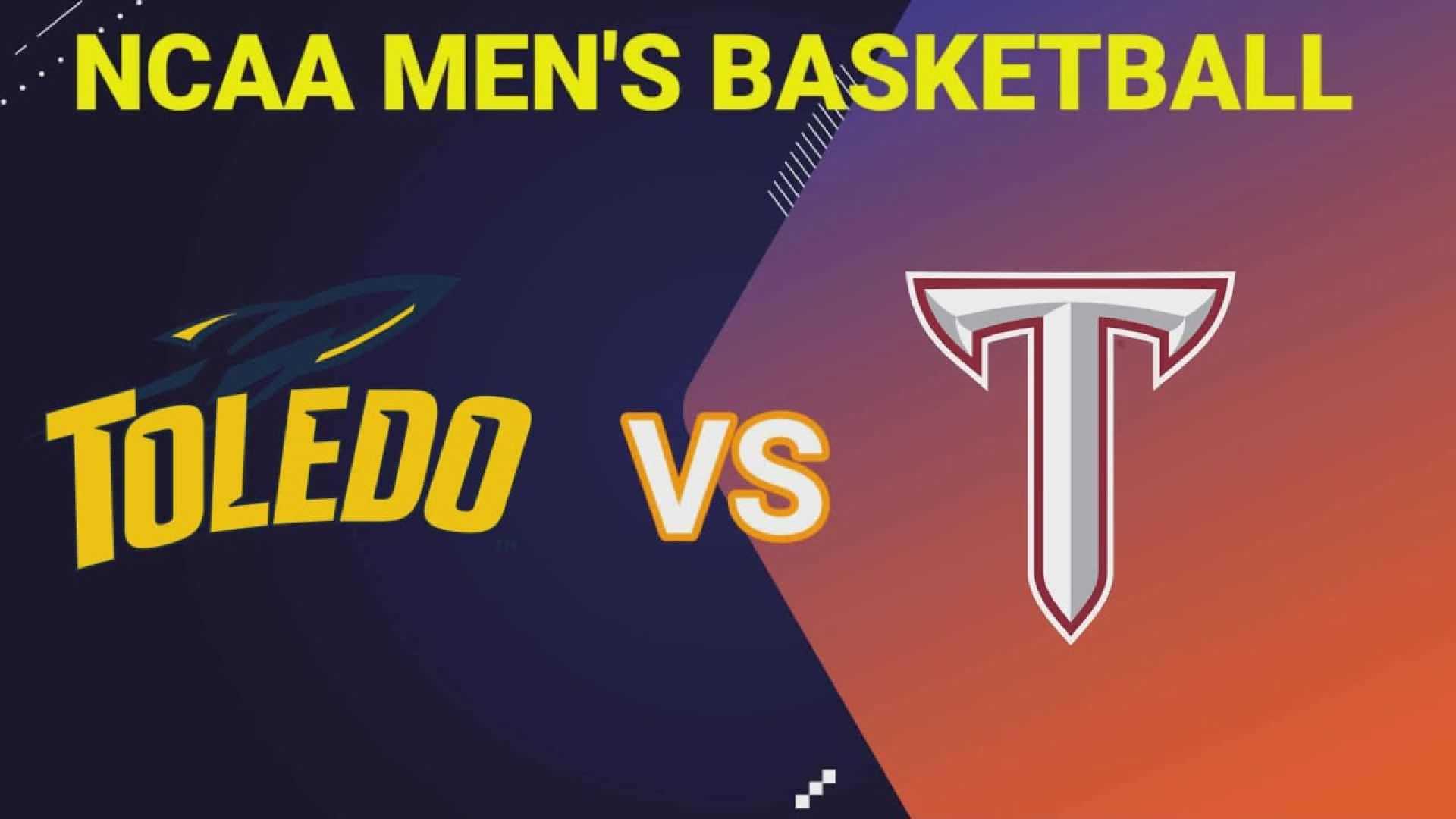 Troy Trojans Toledo Rockets College Basketball
