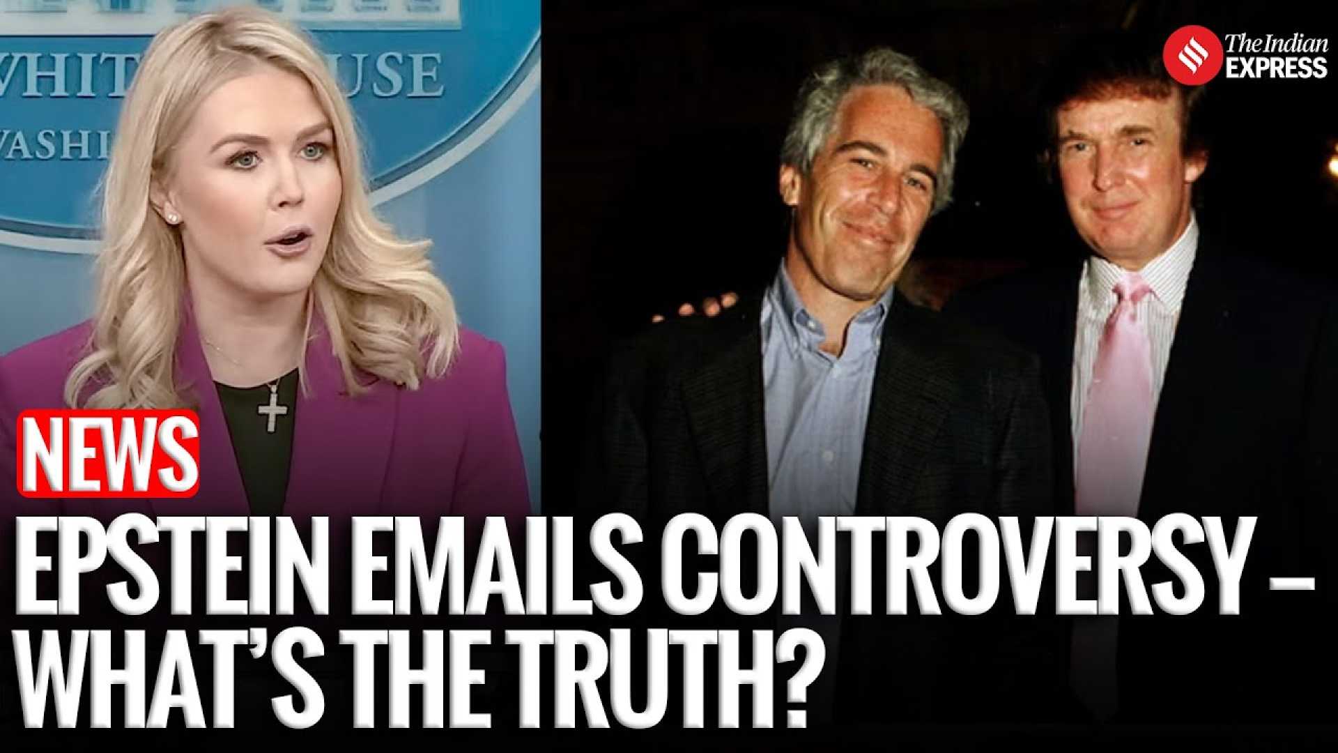 Trump Epstein Emails Controversy