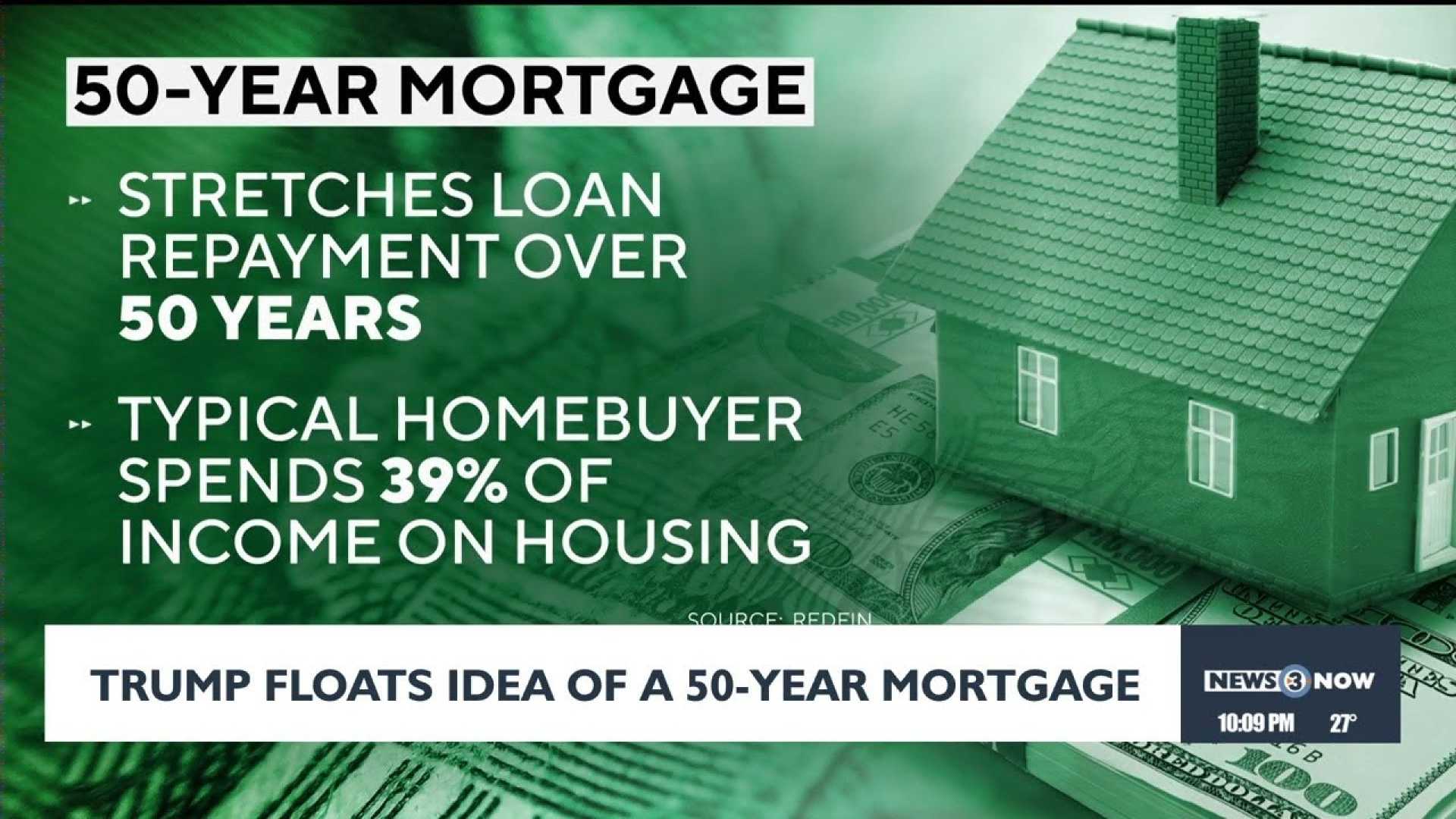Trump Housing Proposal 50 Year Mortgage