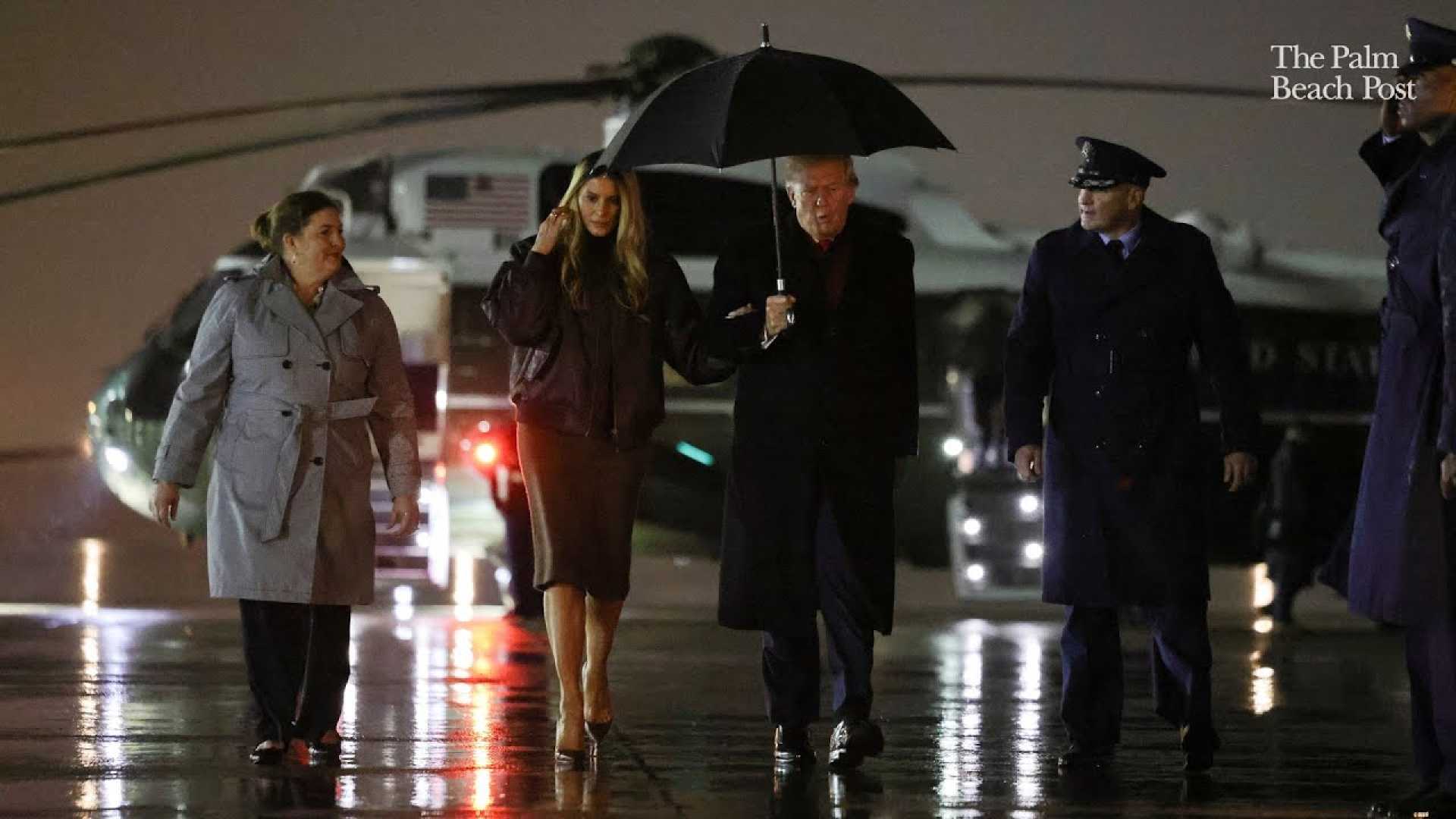 Trump Thanksgiving Mar A Lago Florida