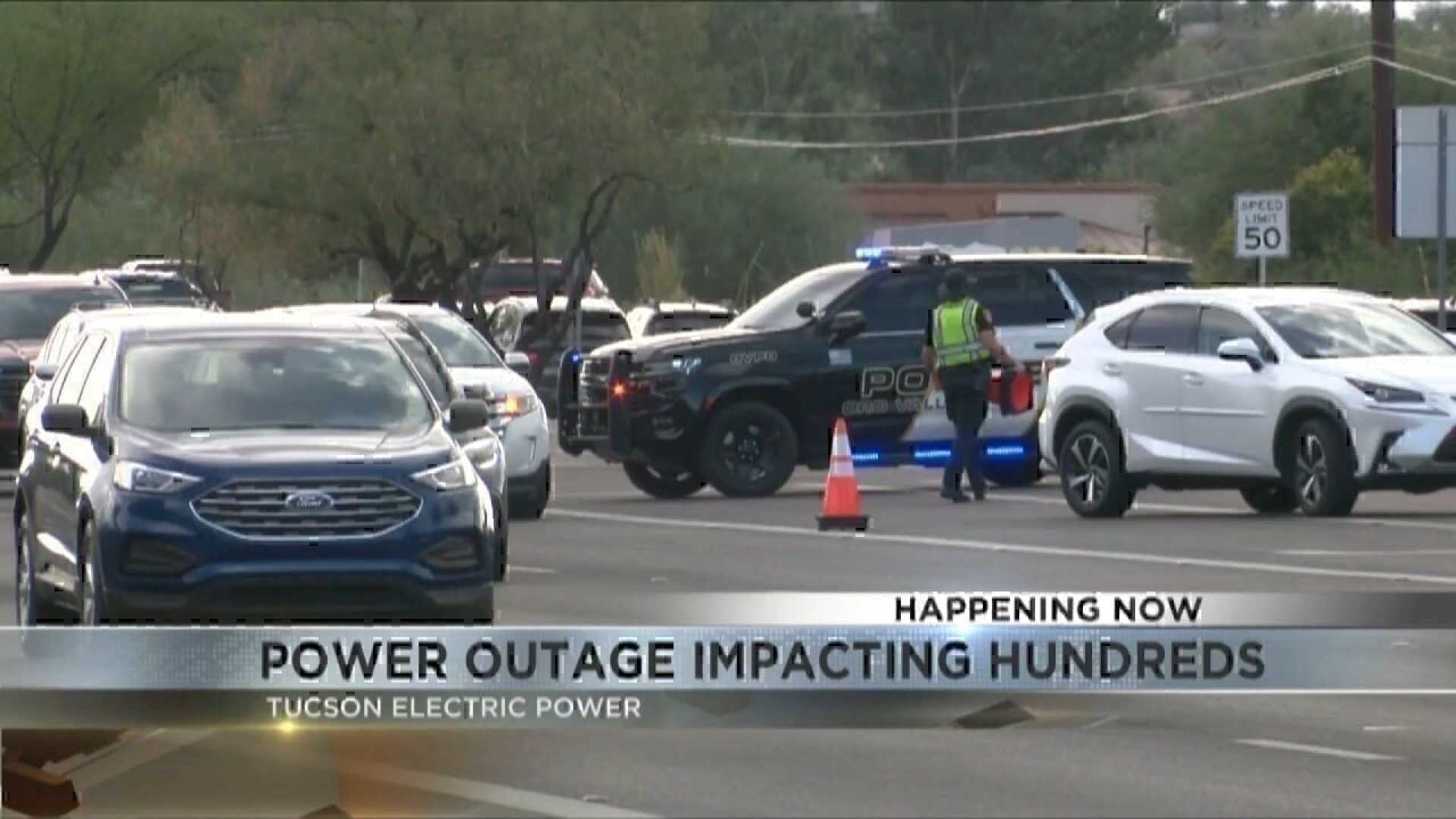 Tucson Electric Power Outage Substation