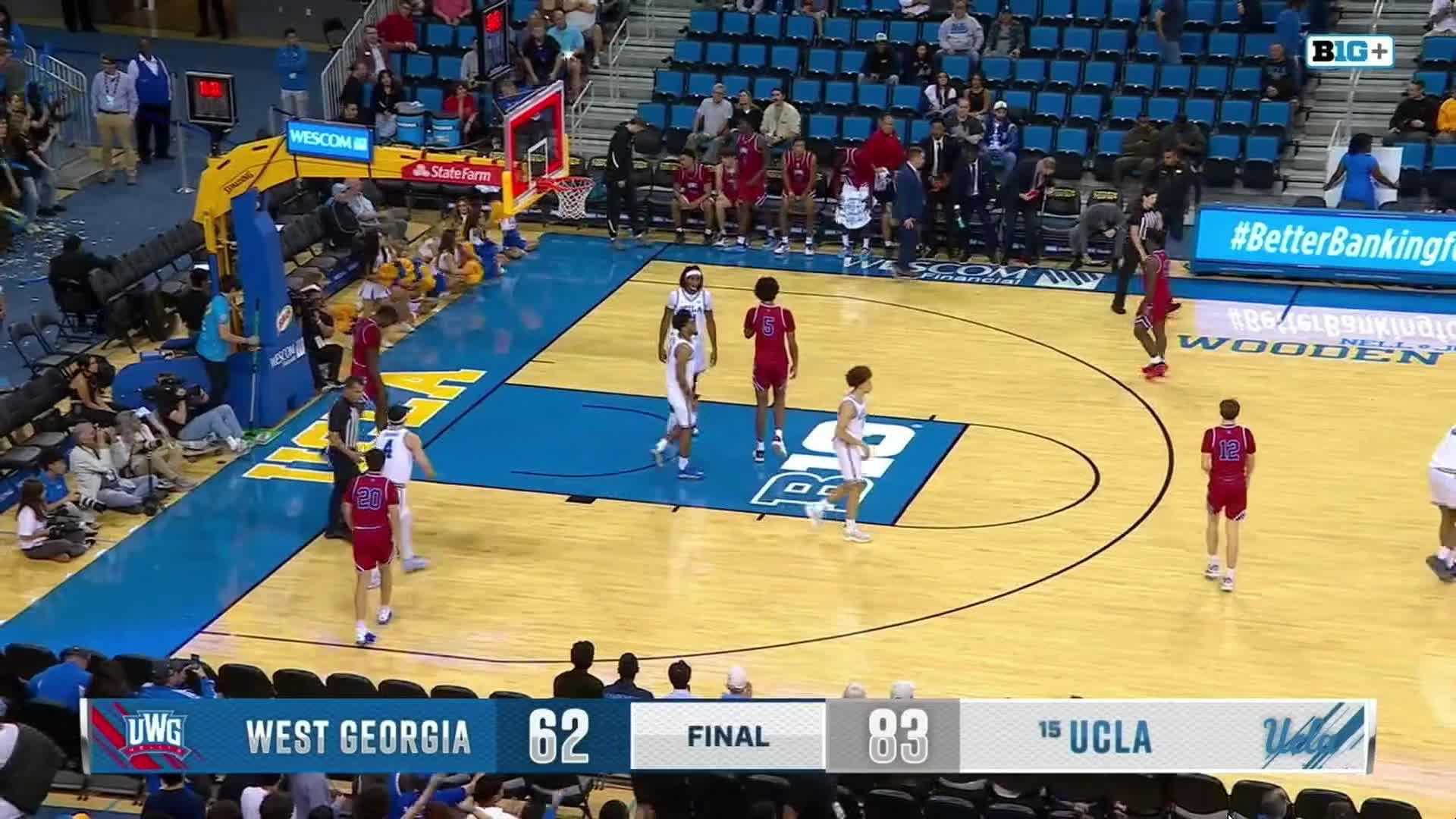 Ucla Bruins Basketball Game Against West Georgia