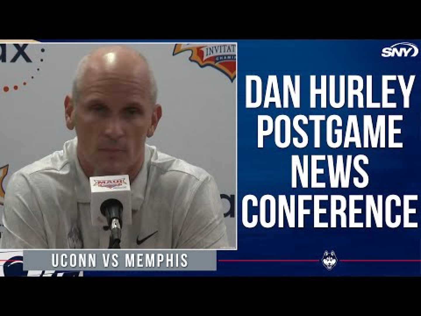 Uconn Basketball Coach Dan Hurley Postgame Reactions