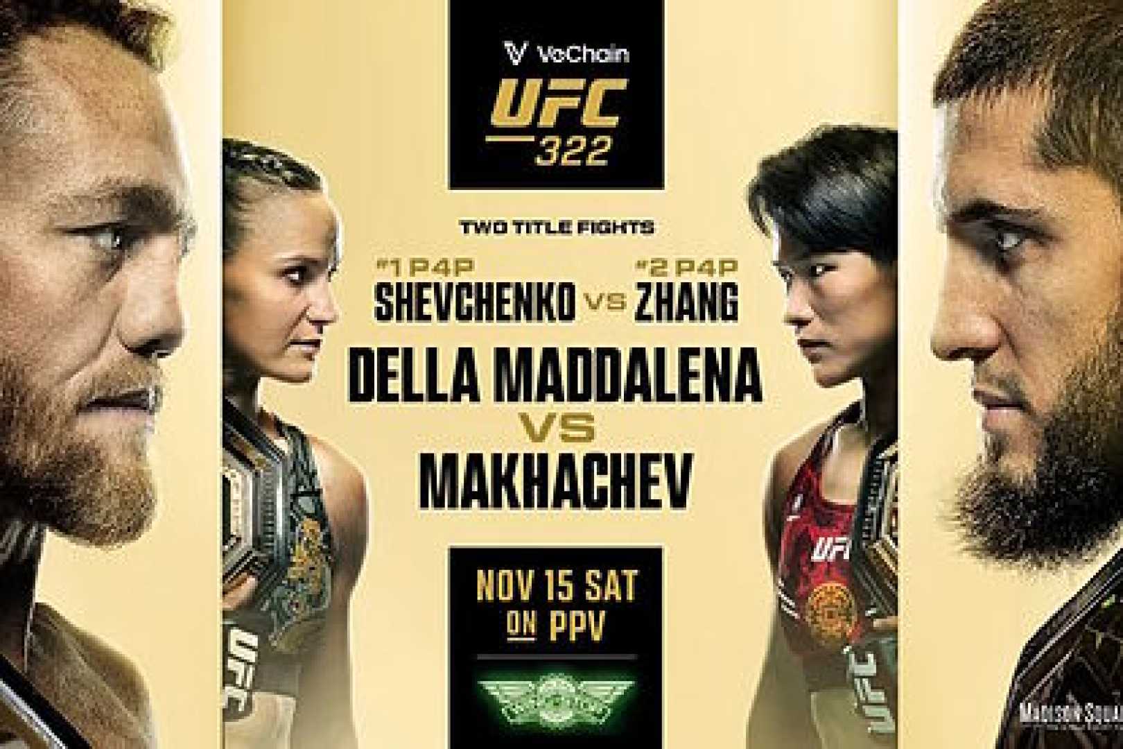 Ufc 322 Fighters Title Fight