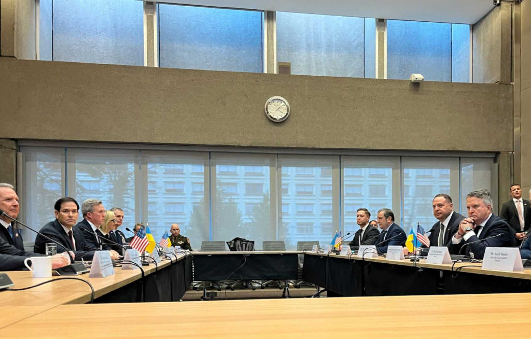 Ukraine Conflict European Leaders Meeting