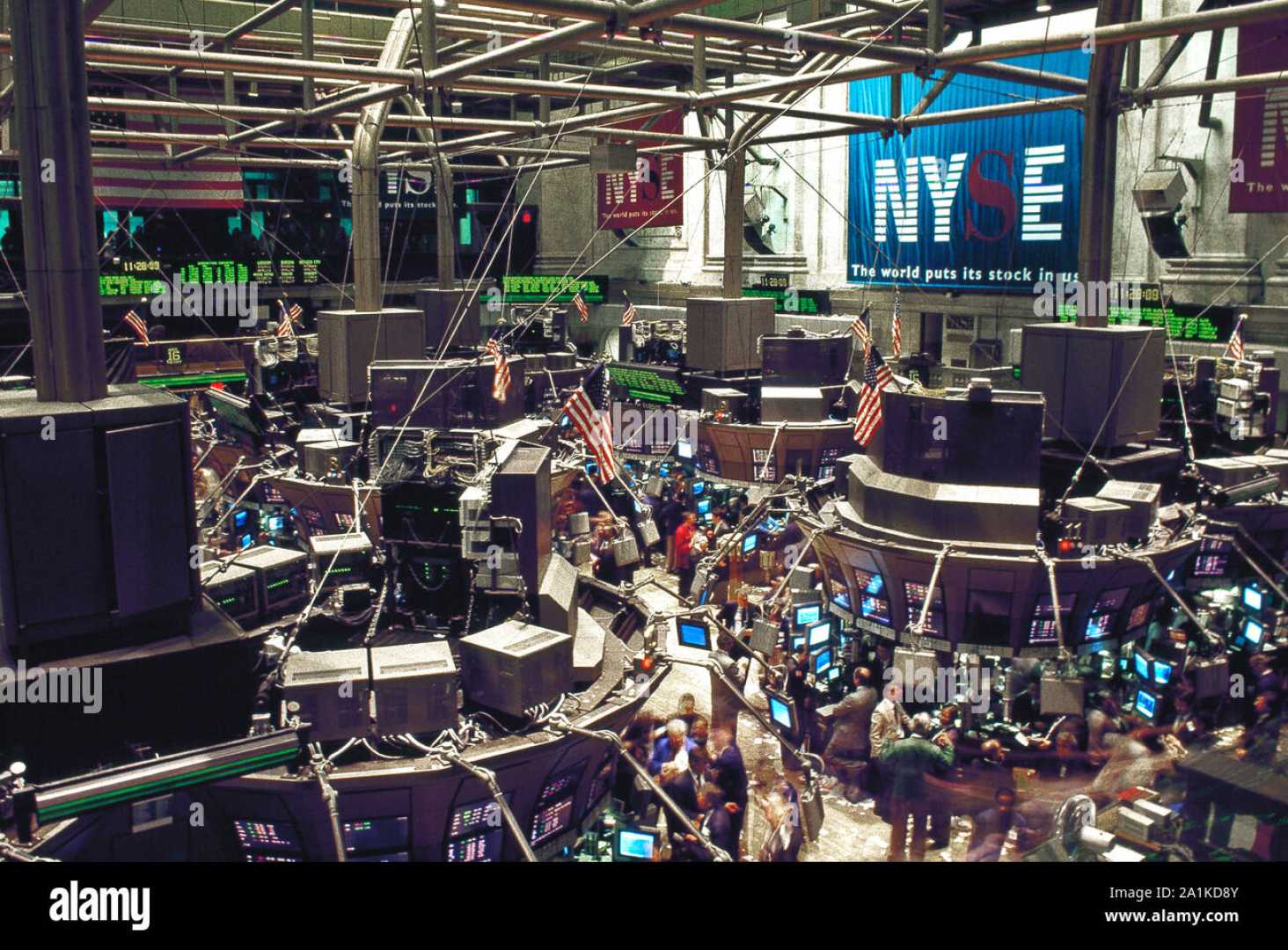 U.s. Stock Market Trading Floor