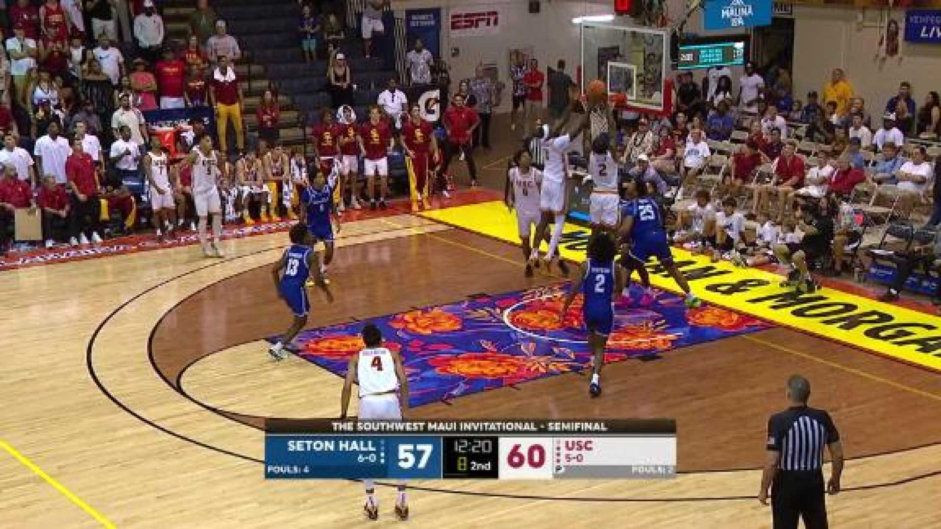 Usc Vs Seton Hall Basketball November 2025