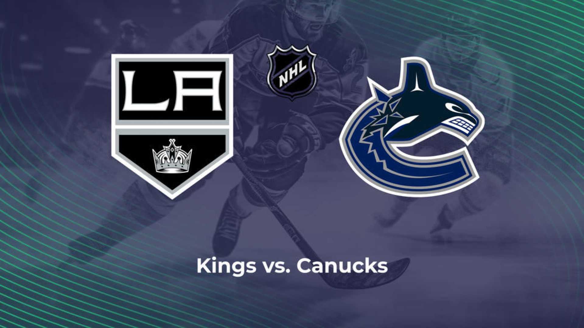 Vancouver Canucks Vs Los Angeles Kings