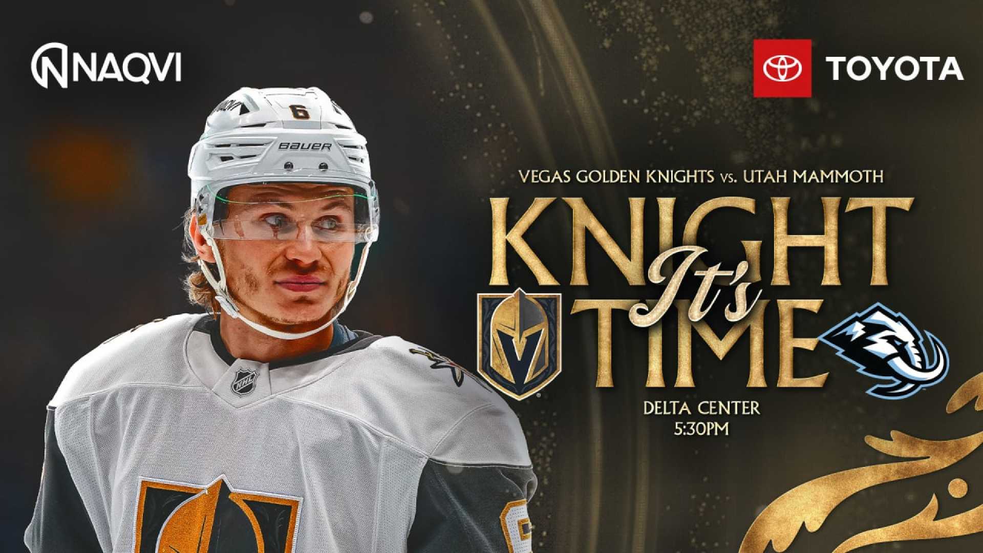 Vegas Golden Knights Vs Utah Mammoth